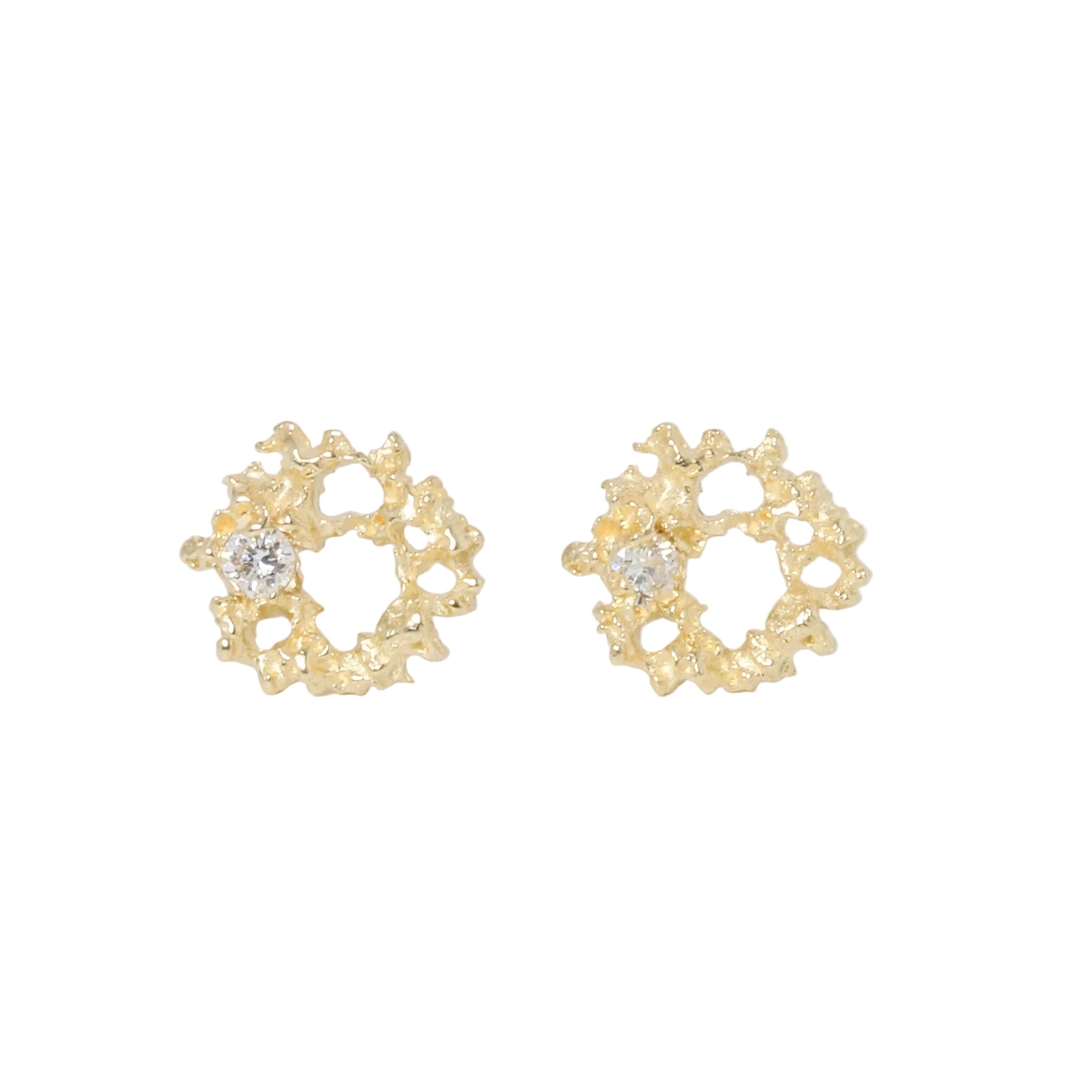Supernova Diamond Stud Earrings