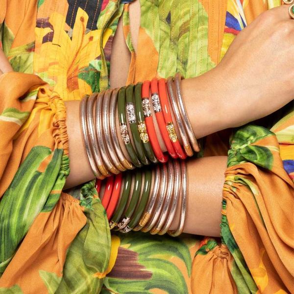 Jade - Three Kings Bangle Bracelet Set