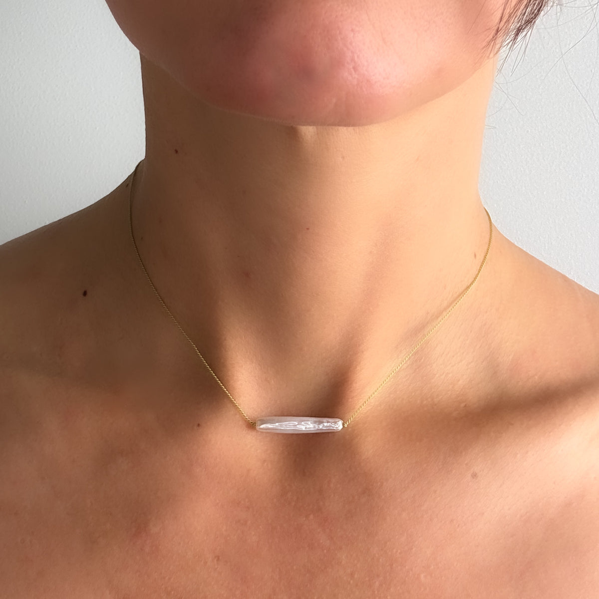 Freshwater Stick Pearl Necklace