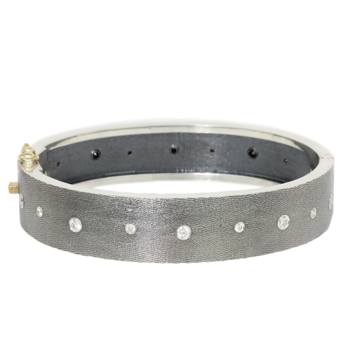 Olly Lux 12mm Silver Bracelet
