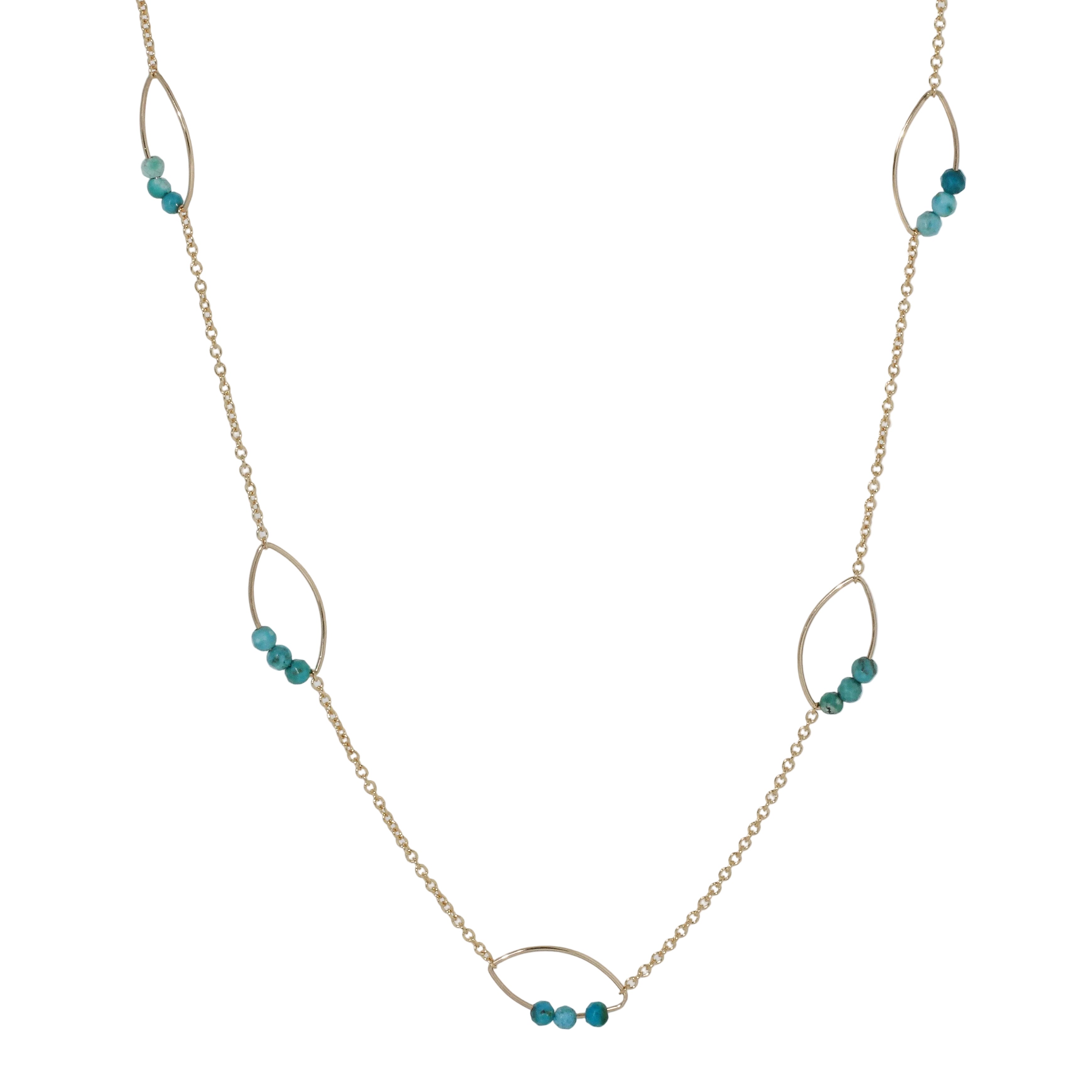 Lucca Turquoise Necklace