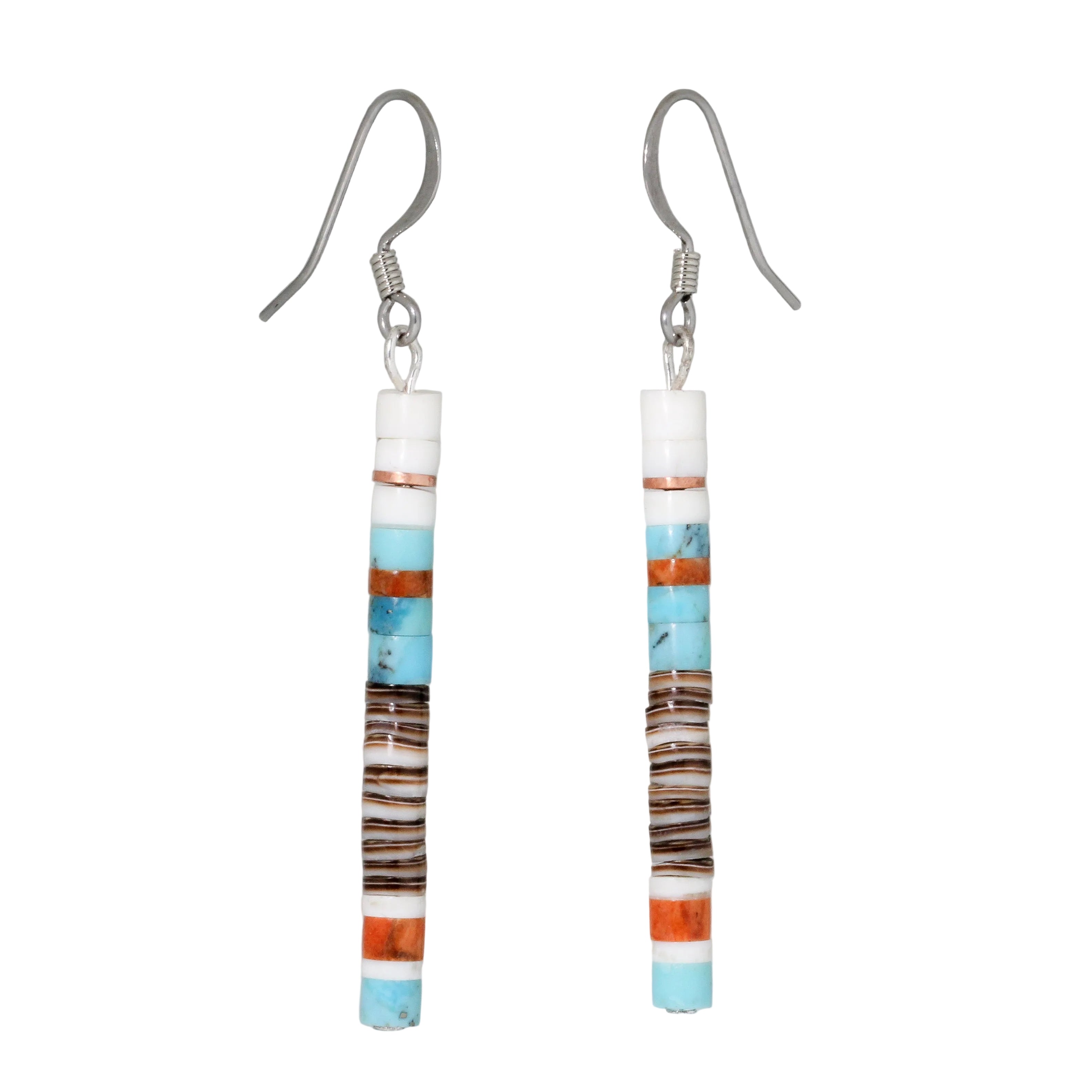 Sonoran Sky Heishi Bead Earrings