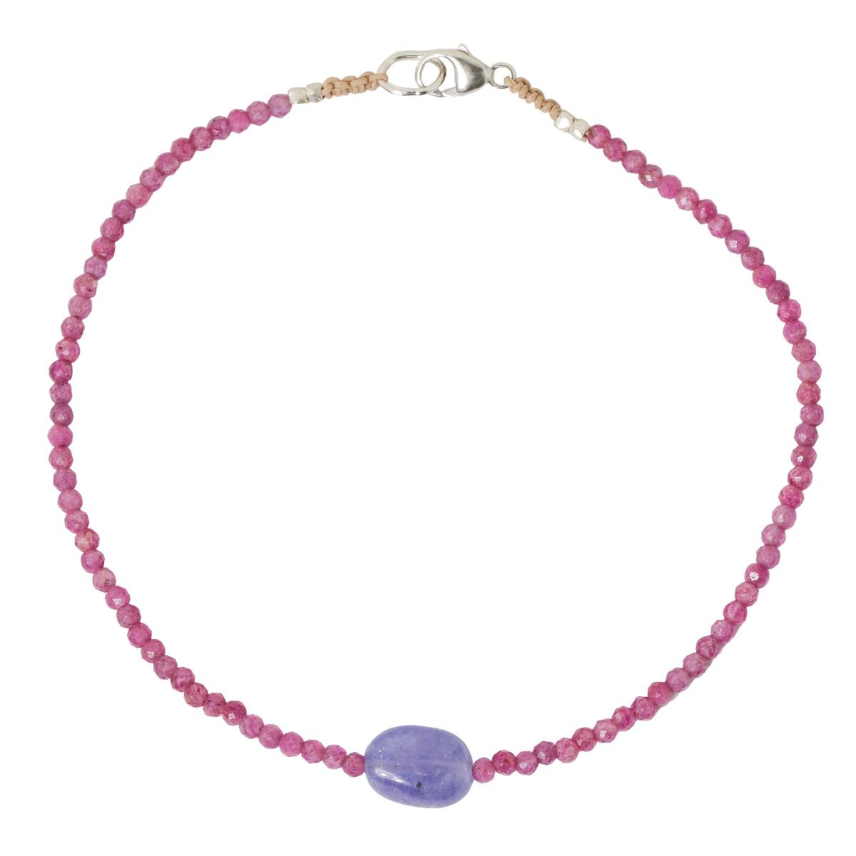 Ruby + Tanzanite Bracelet
