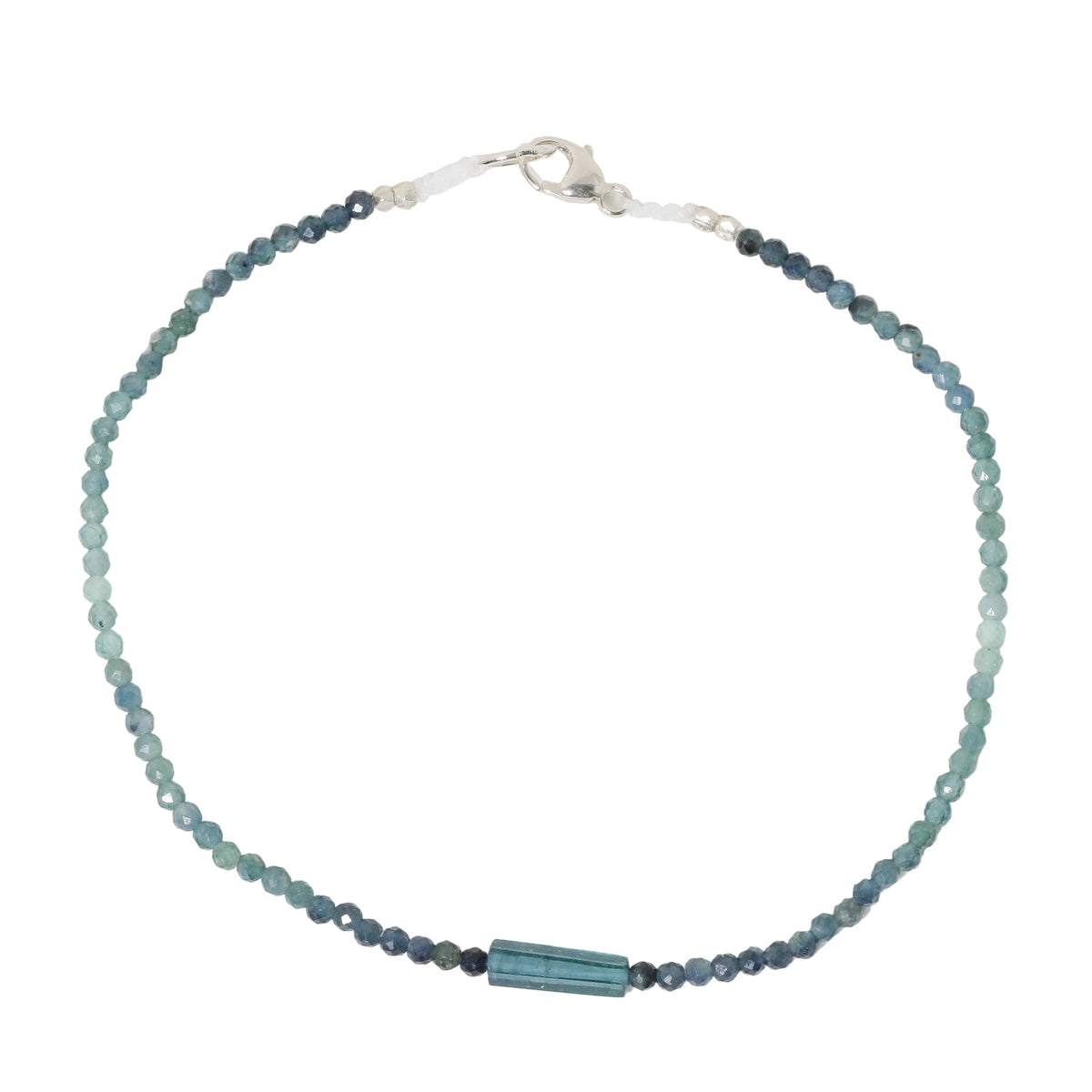 Blue Tourmaline Ombre Bracelet