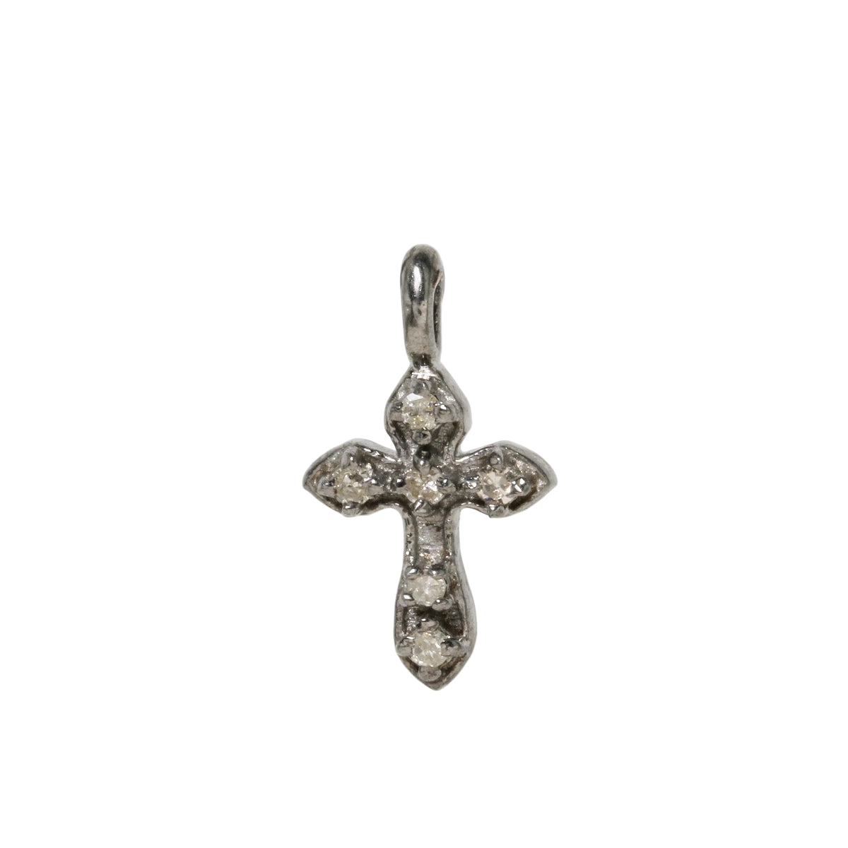 Small Diamond Cross Pendant