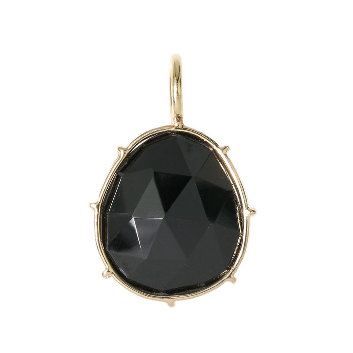 Small Black Spinel Harriet Charm