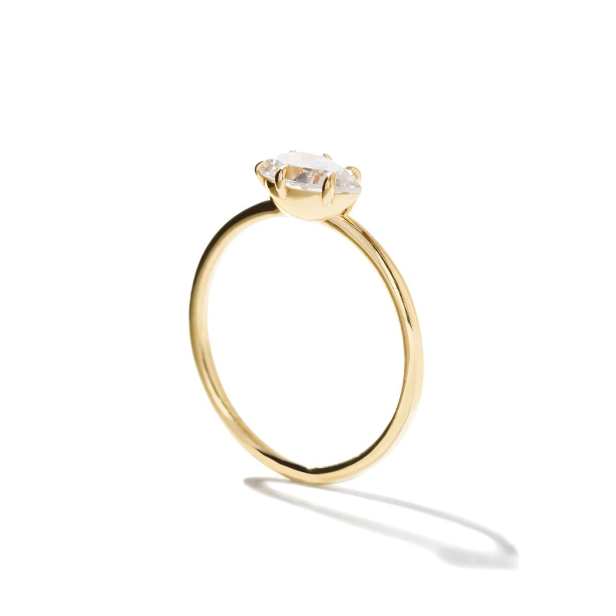 East-West Engagement Ring-Unbridaled Collective
