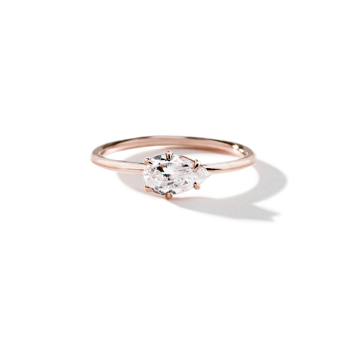 East-West Engagement Ring-Unbridaled Collective