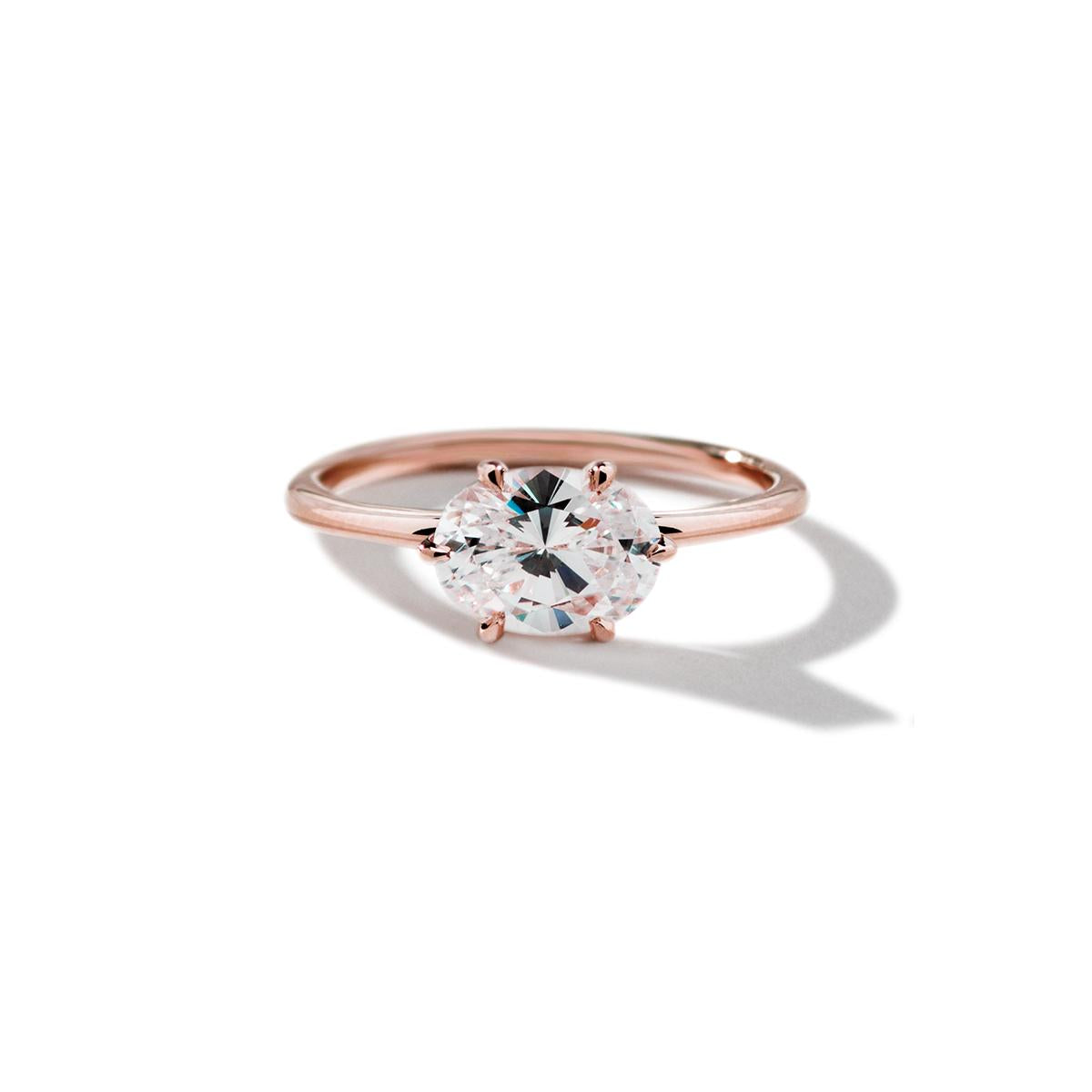 East-West Engagement Ring-Unbridaled Collective
