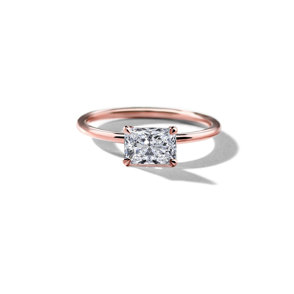 East-West Engagement Ring-Unbridaled Collective
