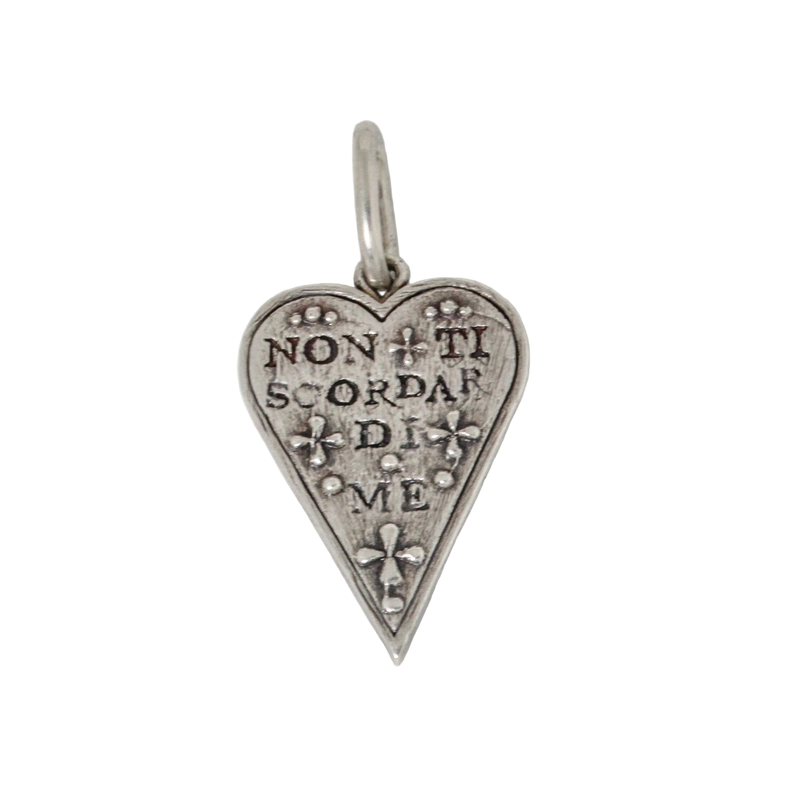 Slim Baby Queen Bee Heart Charm-Erica Molinari