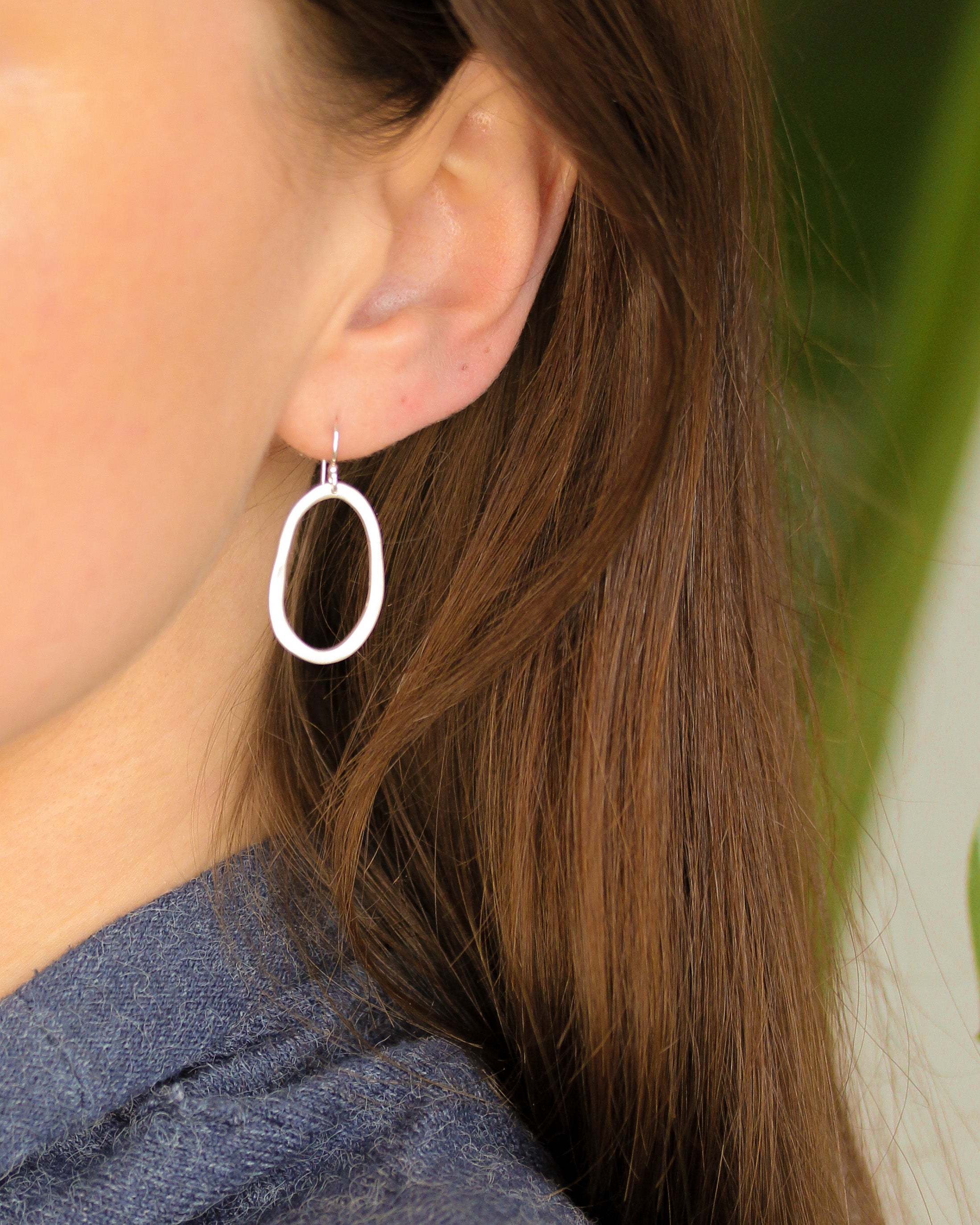 Small Diamond Pebble Earrings-Sarah McGuire