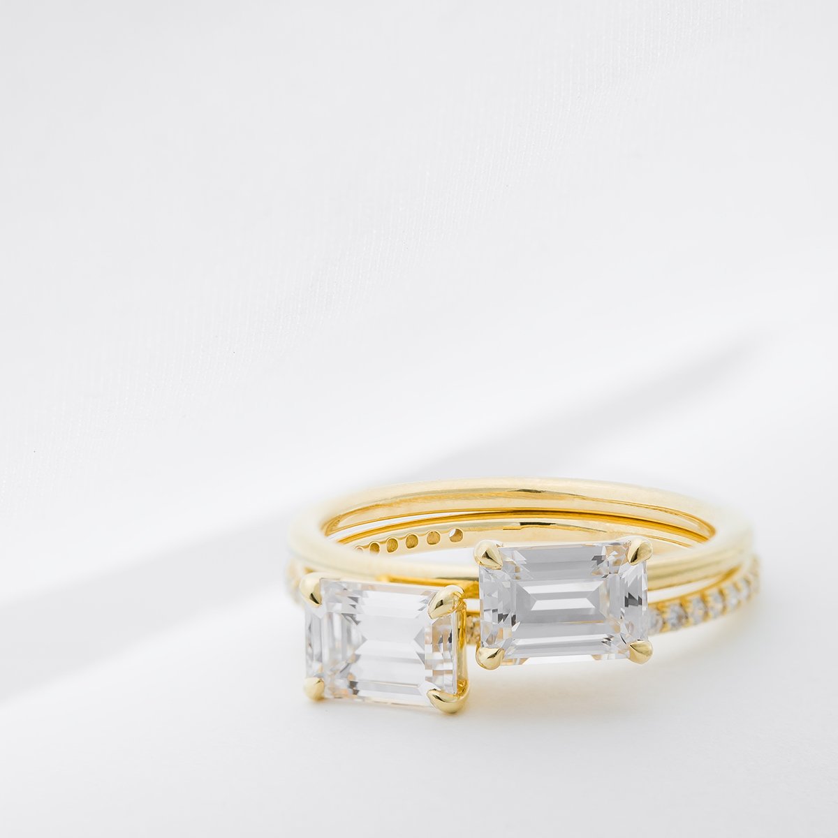 18K Gold Emerald