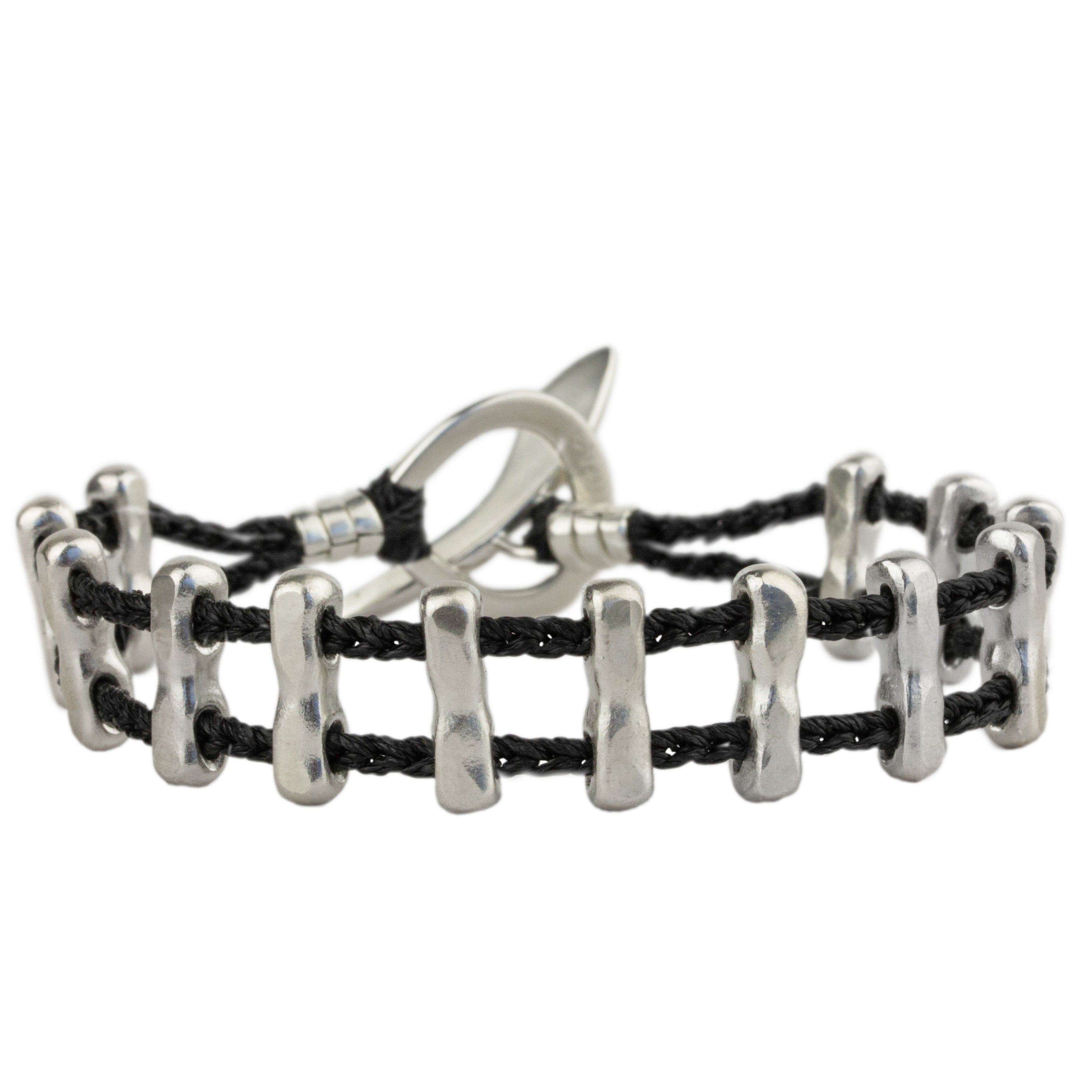 Train Tracks Bracelet-Jill Platner