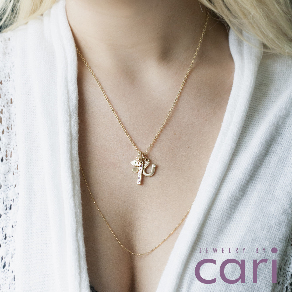 The Art of Composing a Jewelry by Cari Charm Necklace (a guest blog by Cari Streeter)