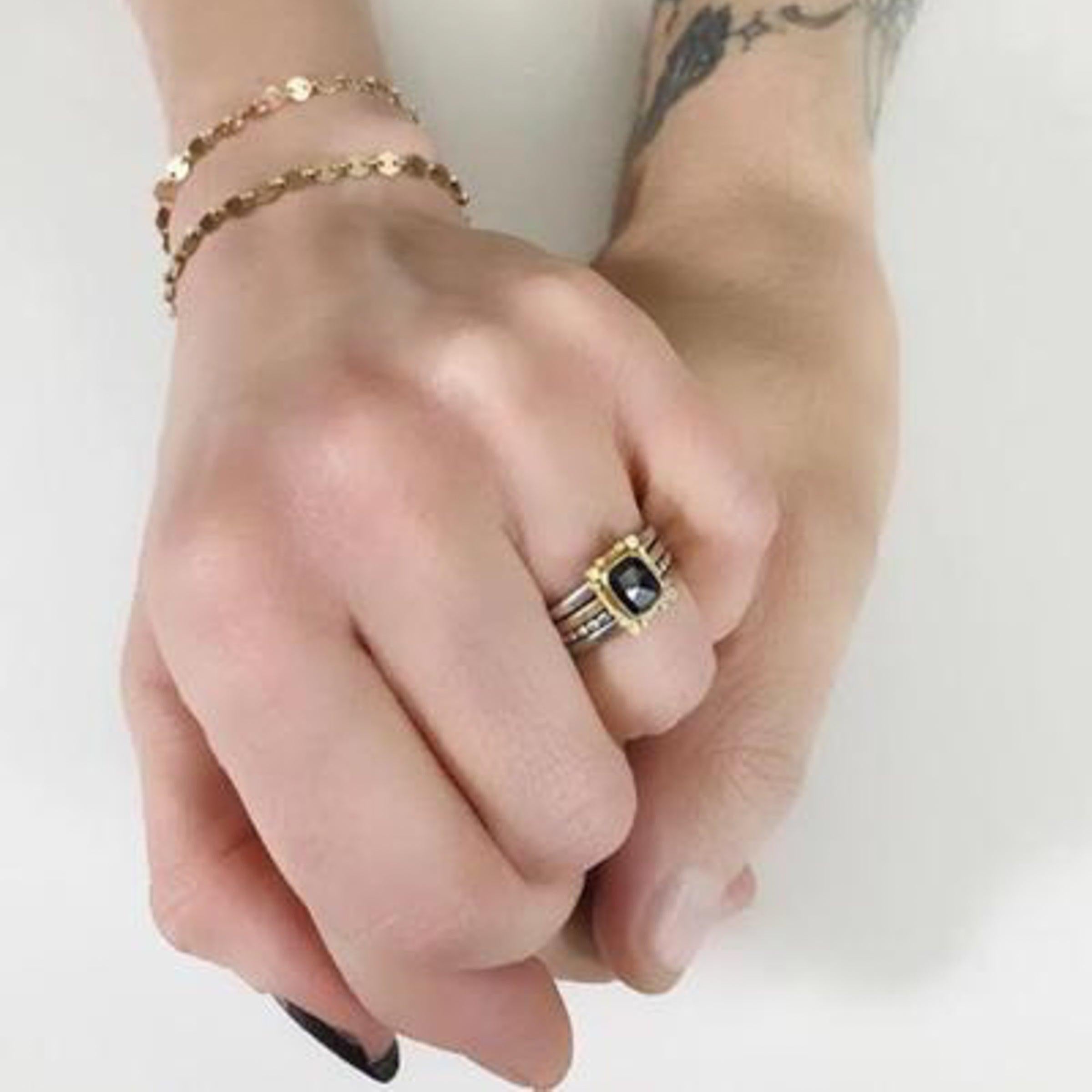 Cosmic Stardust and Leigha's Beautiful Engagement Ring-Chemistry Jewelry