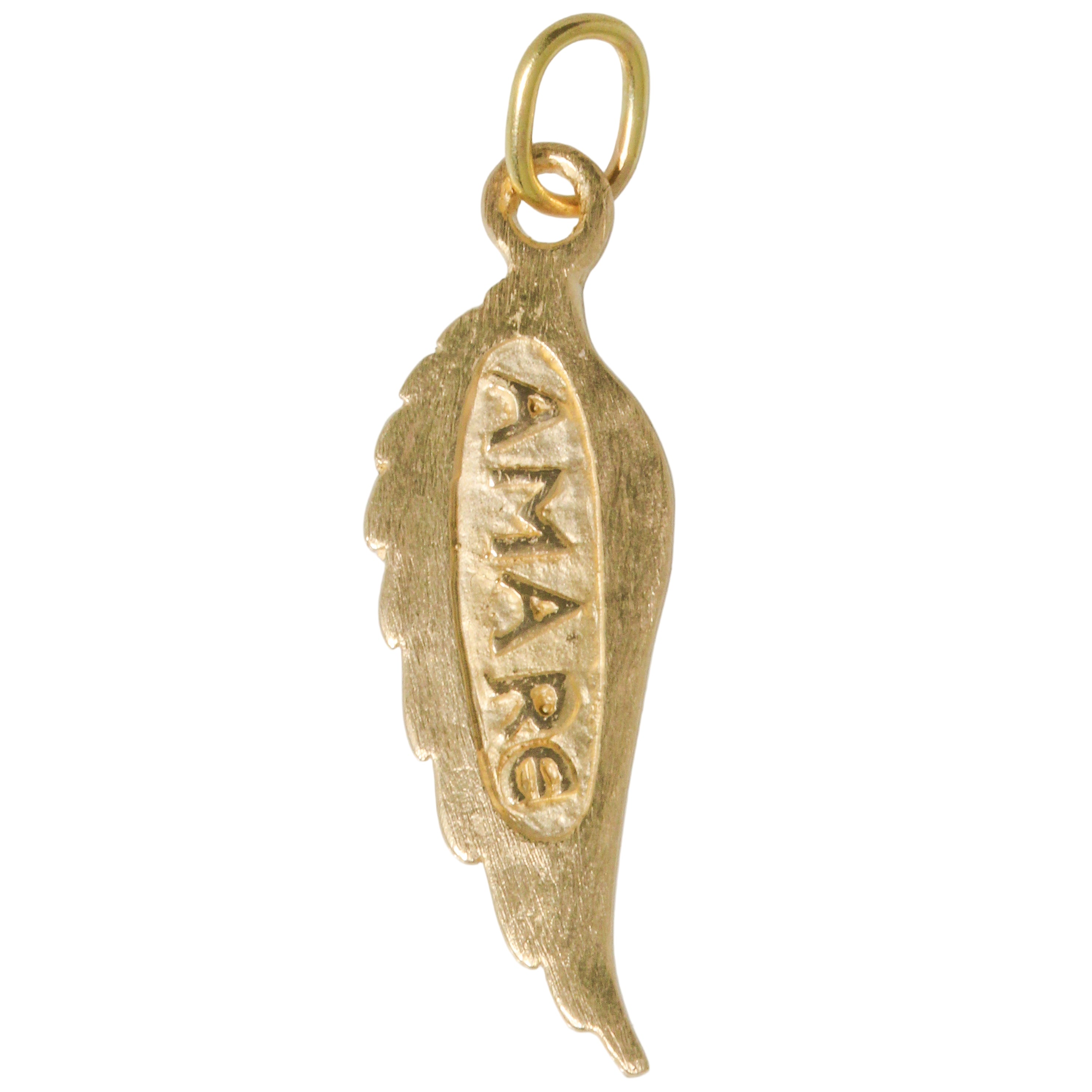 14K Feathered Wing Charm-Erica Molinari