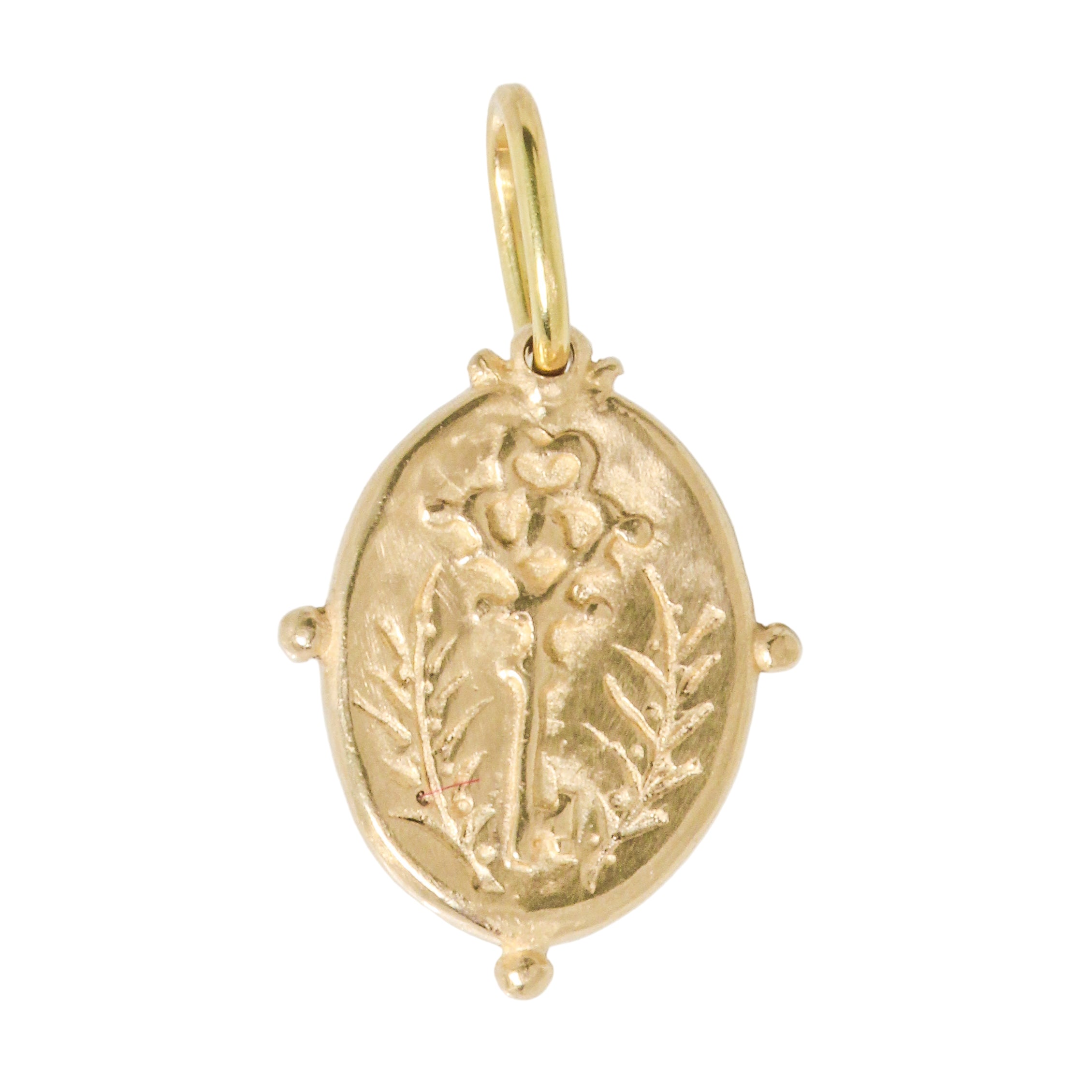 14K Key + Heart Charm-Erica Molinari