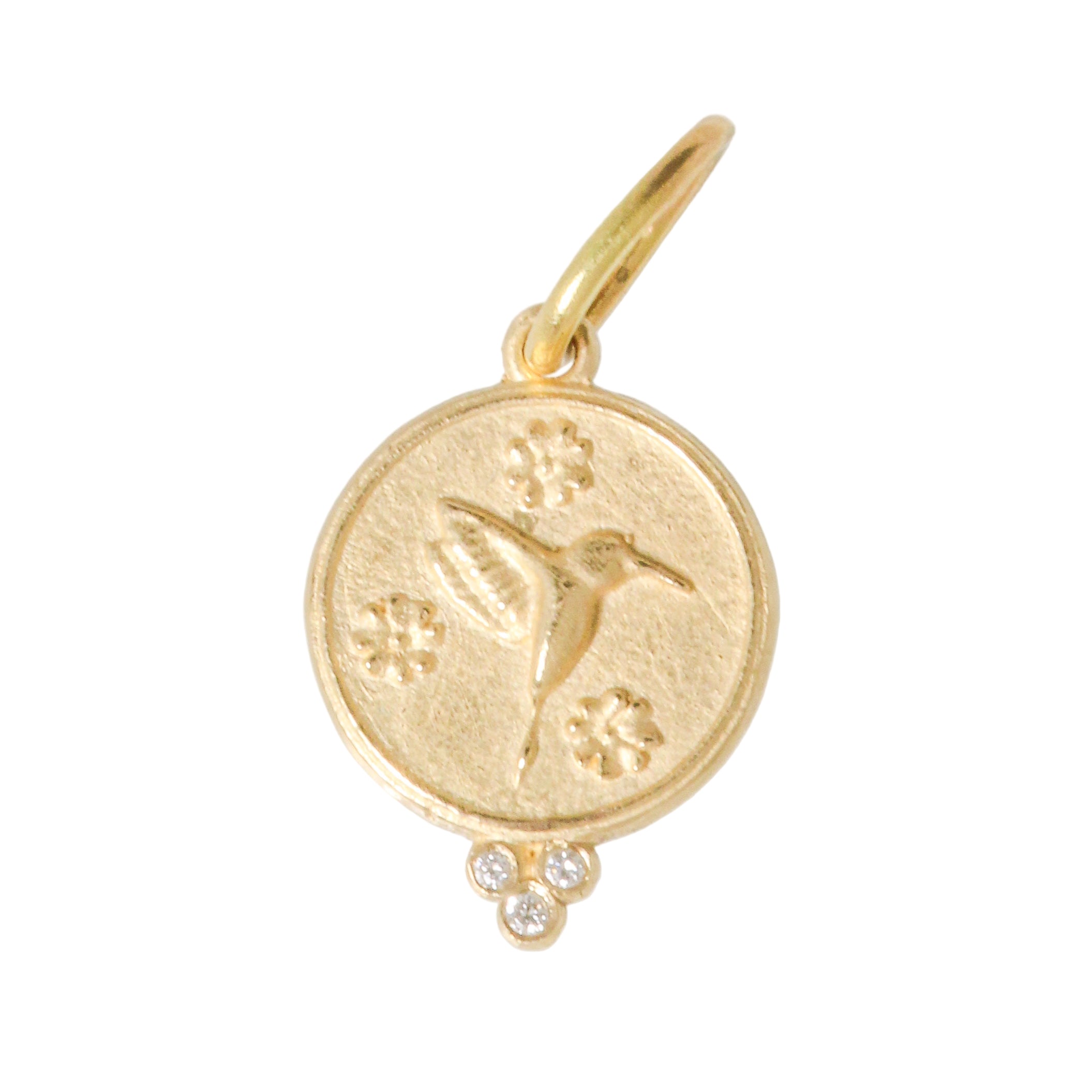 14K Small Hummingbird Charm-Erica Molinari