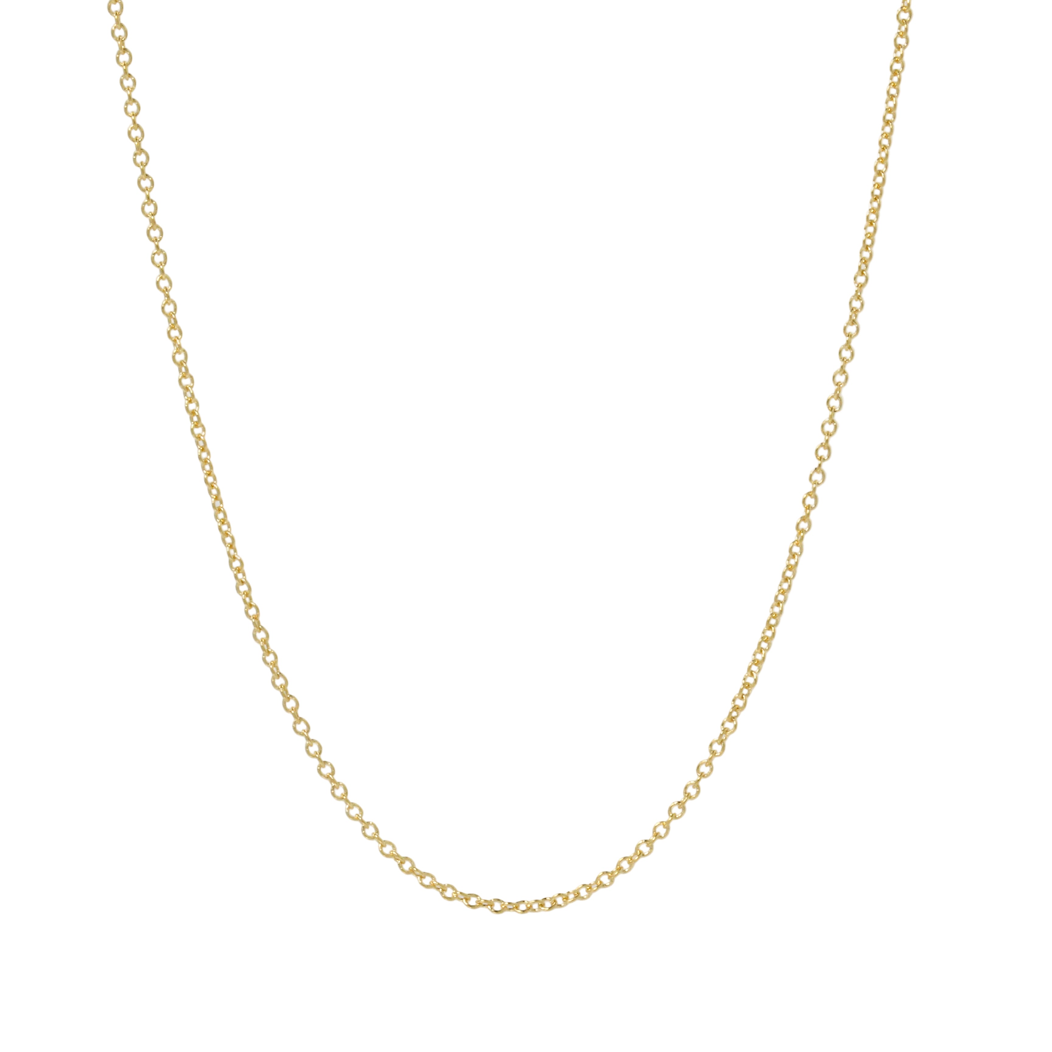 1mm Gold-Filled Cable Chain-Chemistry Jewelry