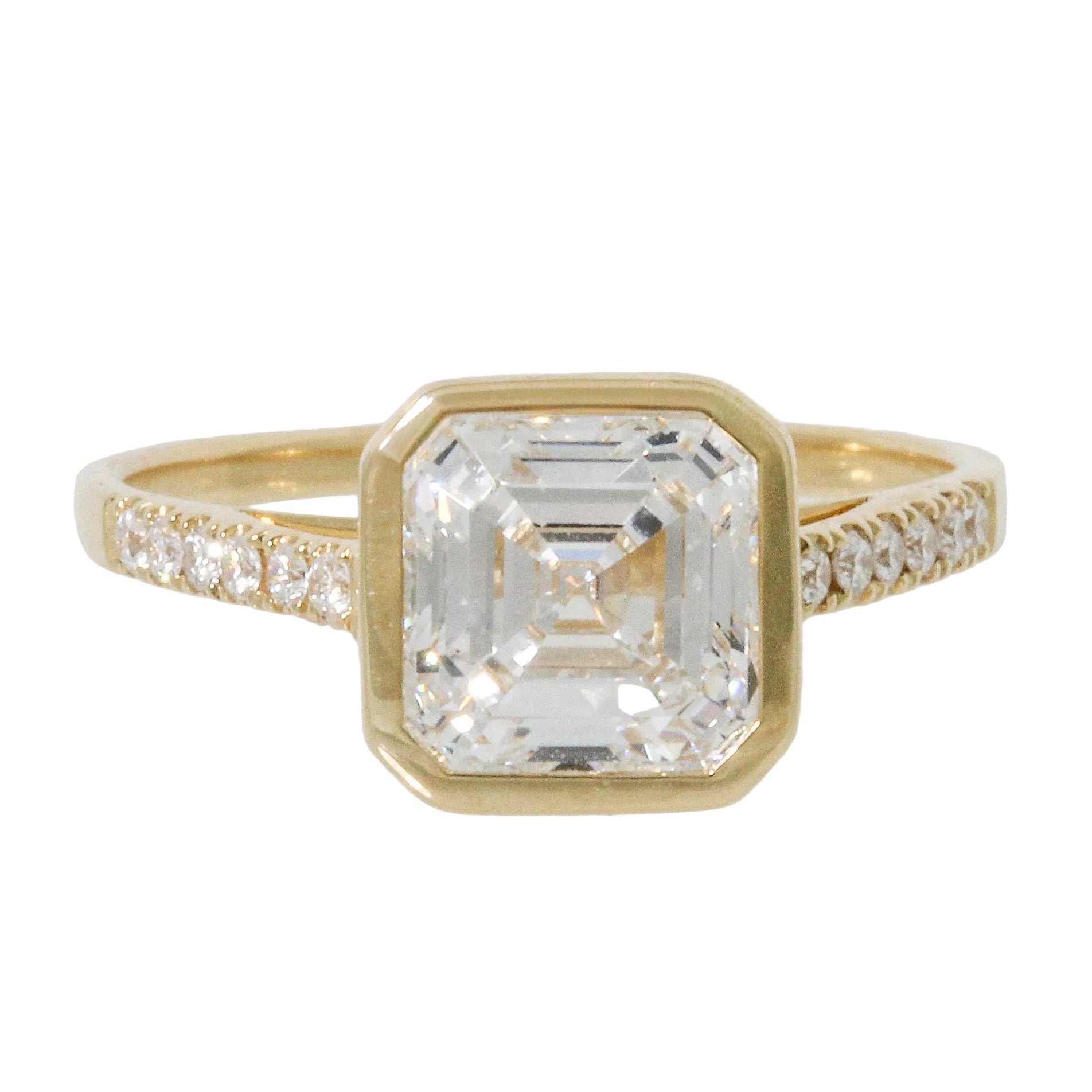 2.05ct Asscher Diamond Ring-Kimberly Collins