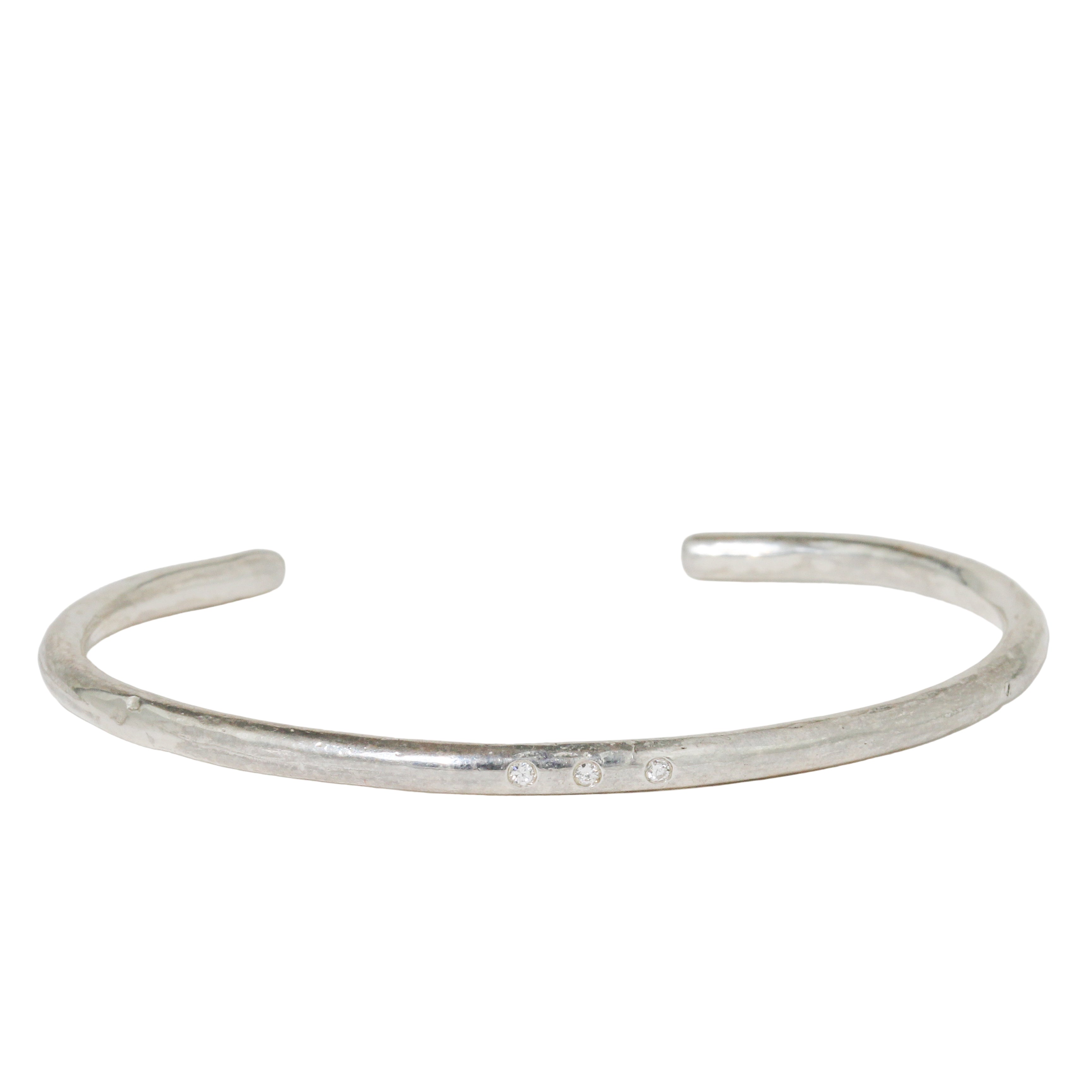 3 Diamond Cuff-Petite Baleine