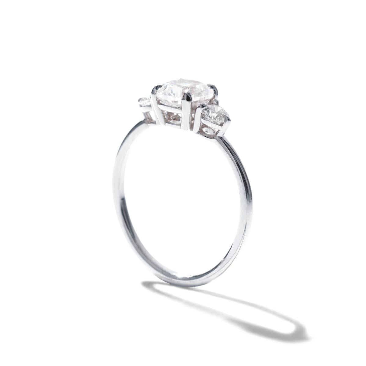 3 Diamond Engagement Ring-Unbridaled Collective