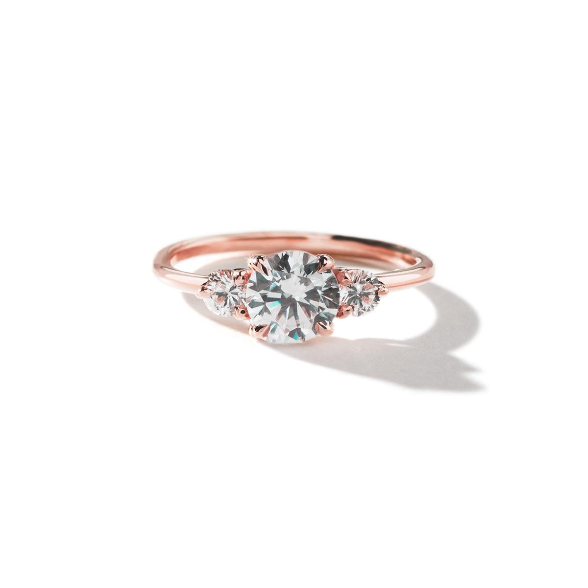 3 Diamond Engagement Ring-Unbridaled Collective