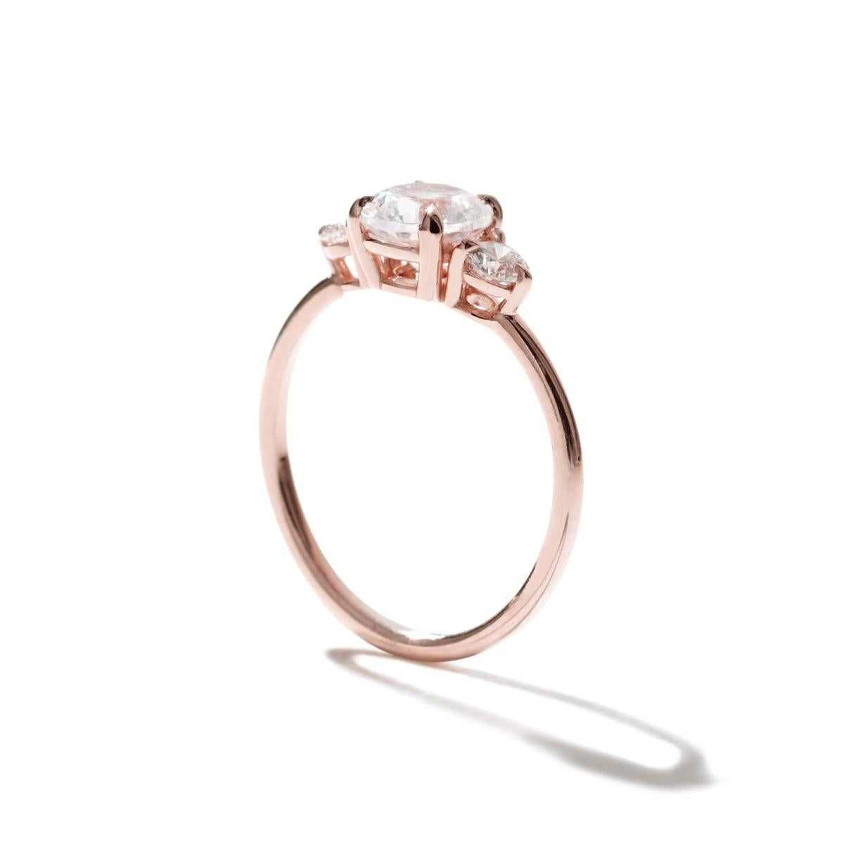 3 Diamond Engagement Ring-Unbridaled Collective