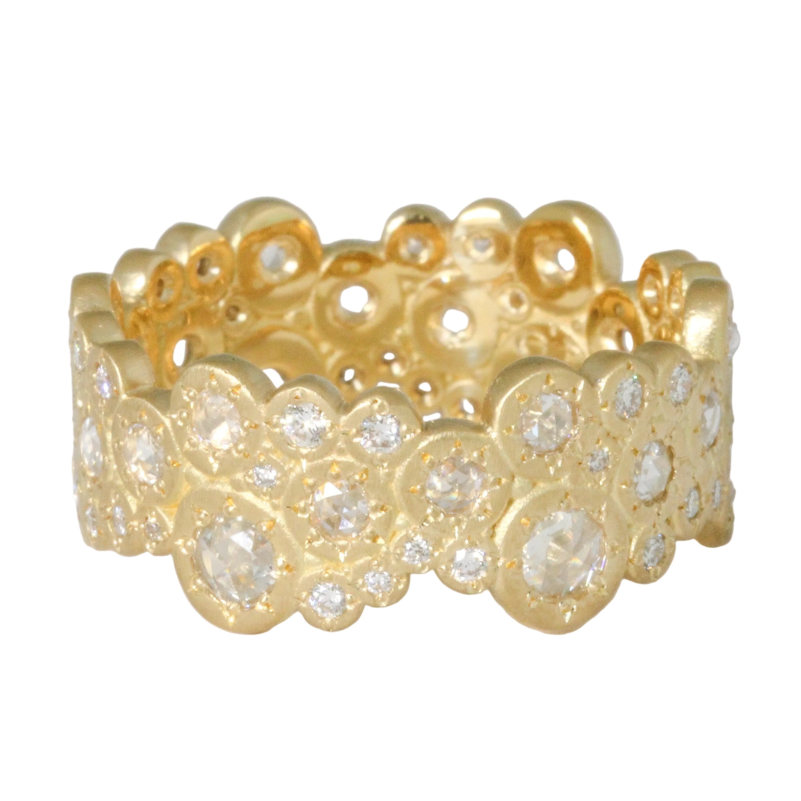 Cascade Diamond Band Ring