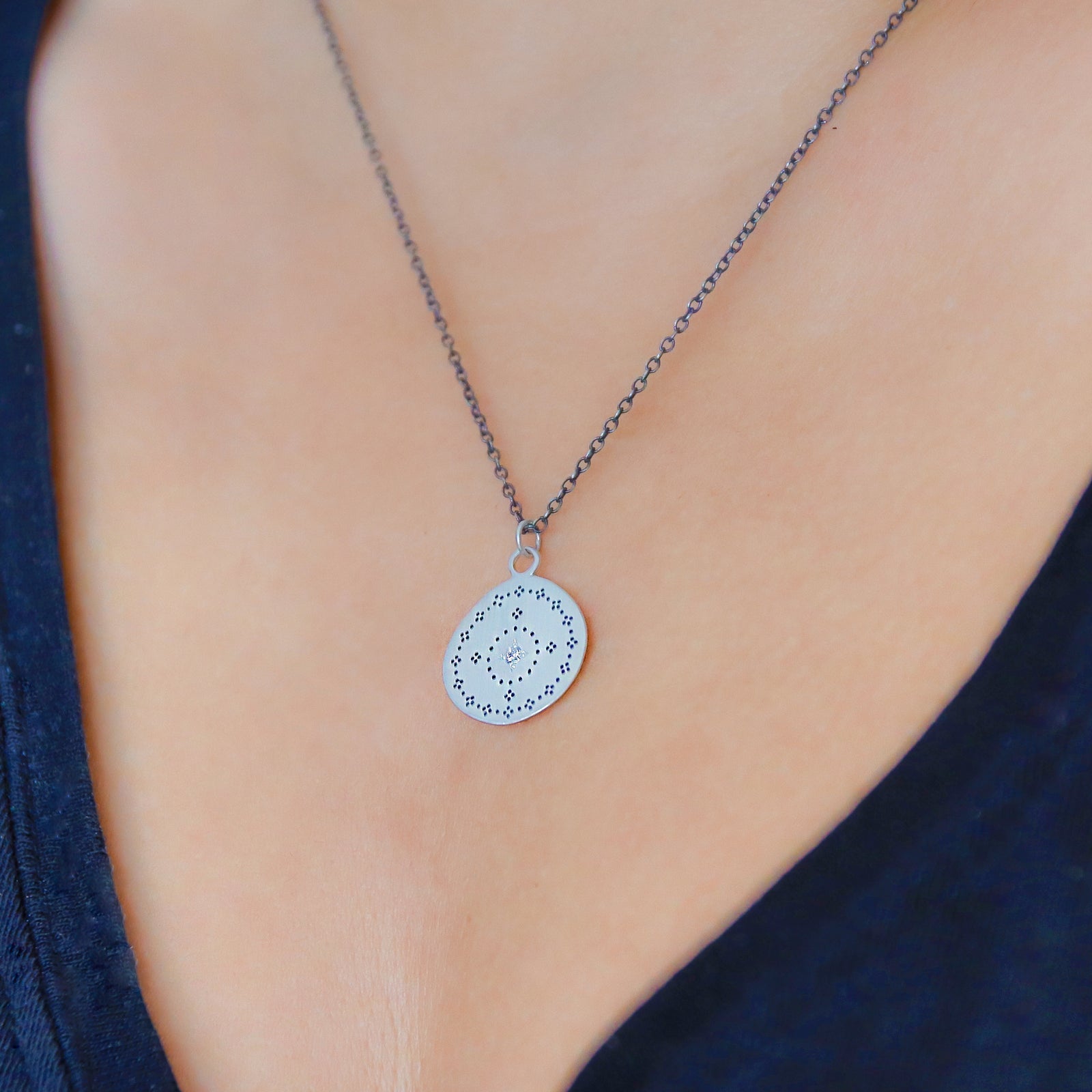 Aquamarine Nostalgia Necklace