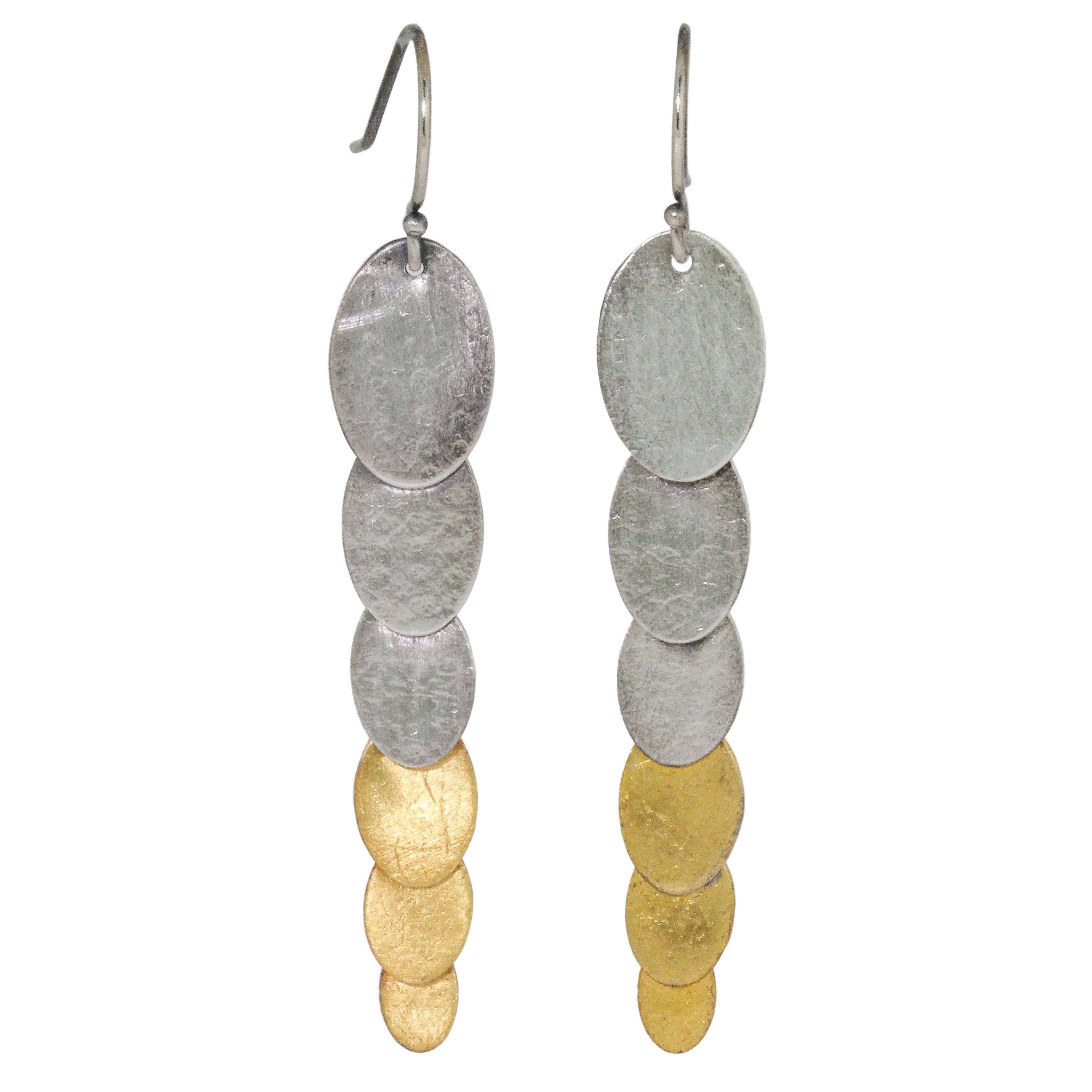 Oval Cascade Earrings