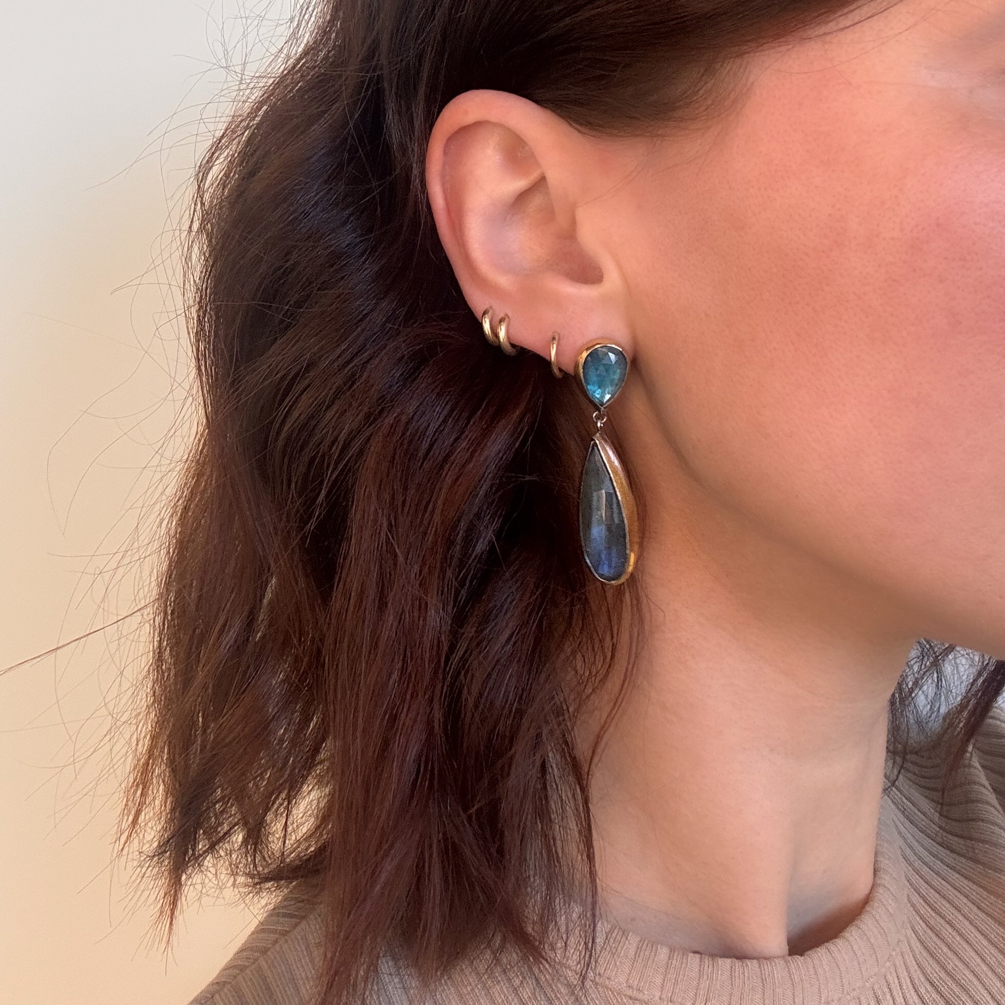 Austin_Titus_Teal_Kyanite_Labradorite_Post_Drop_Earrings