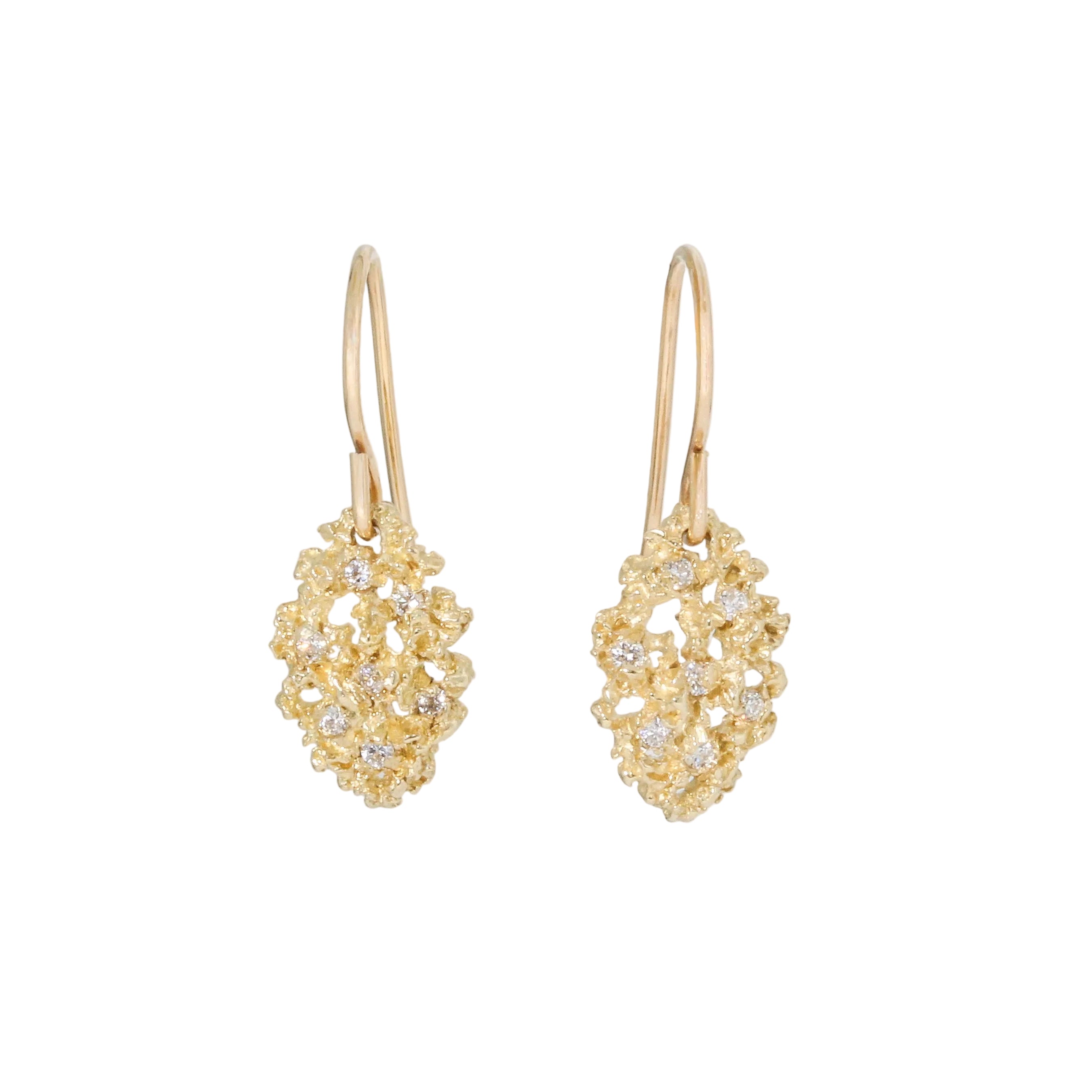 Delicate Leaf Earrings