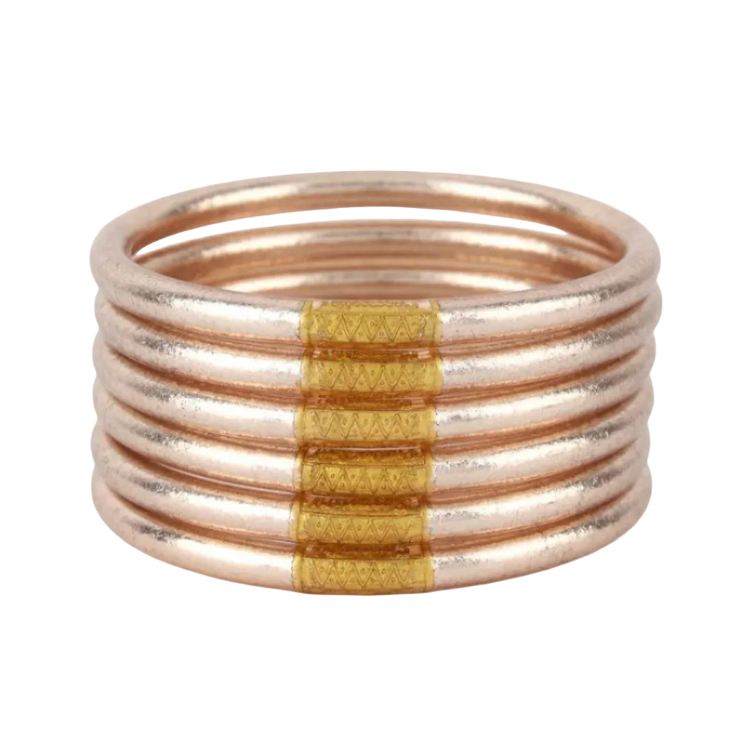 Champagne - Bangle Bracelet Set