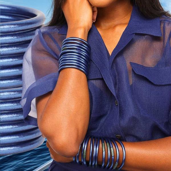 Marine - Bangle Bracelet Set