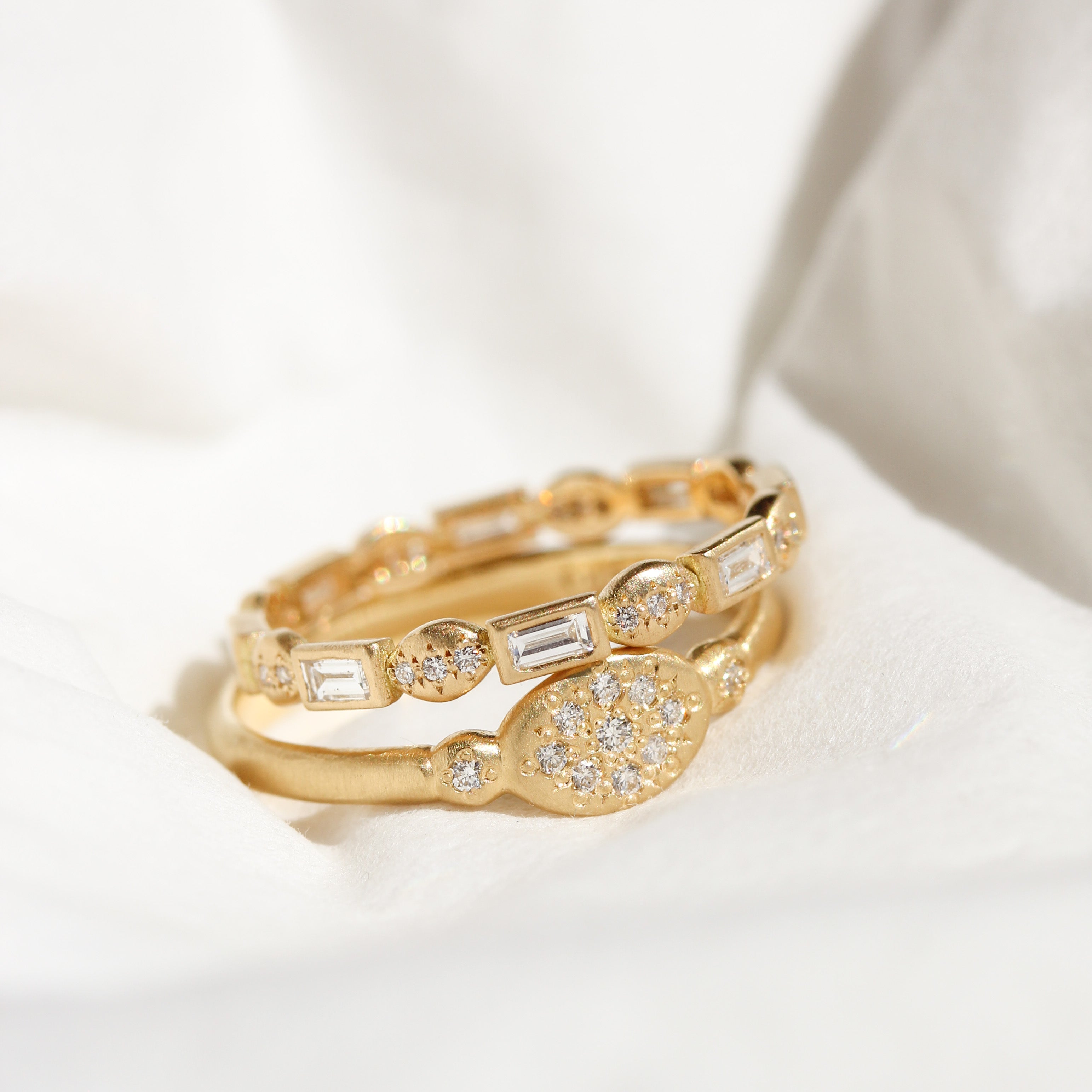 Floret Diamond Ring