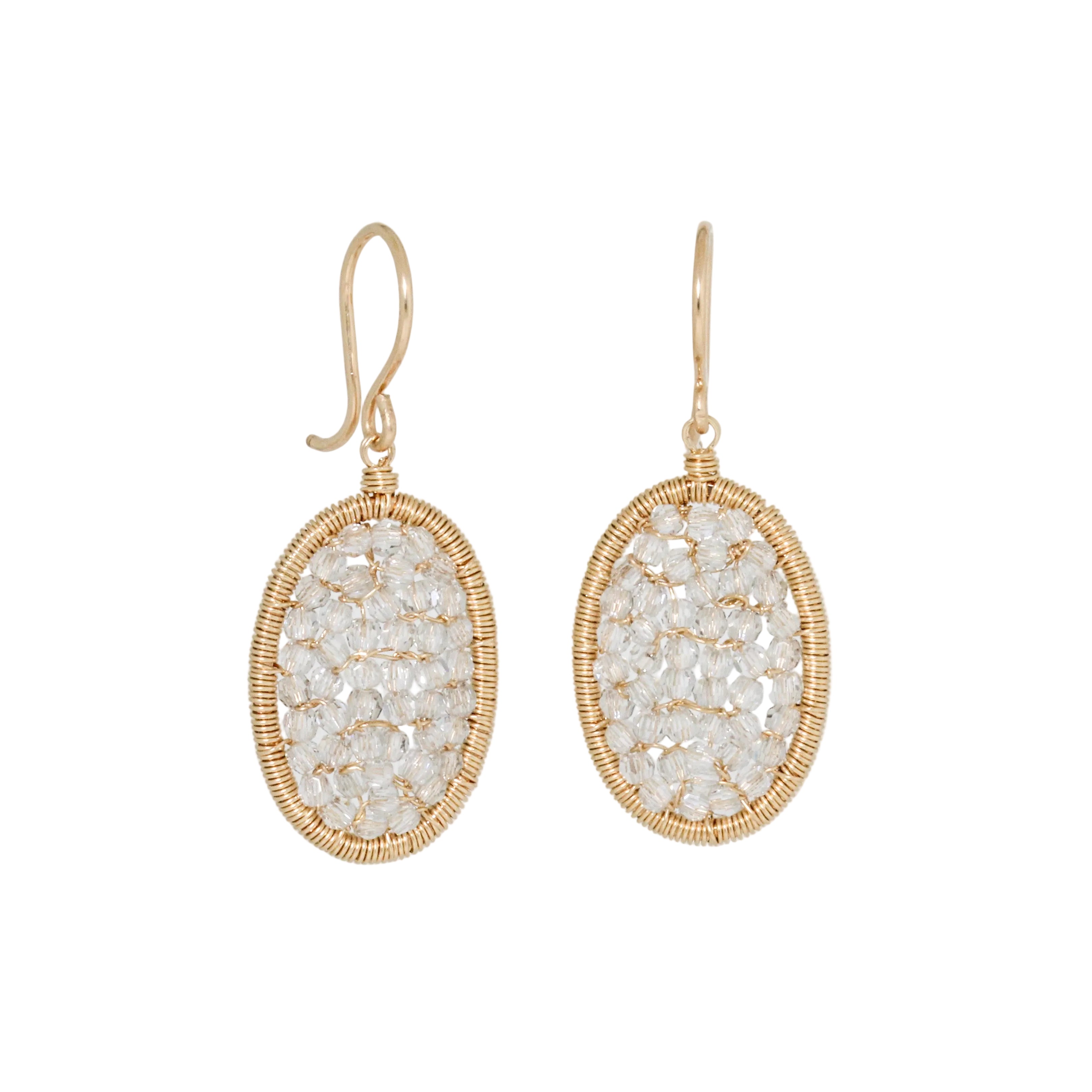 Oval Mosaic Earrings