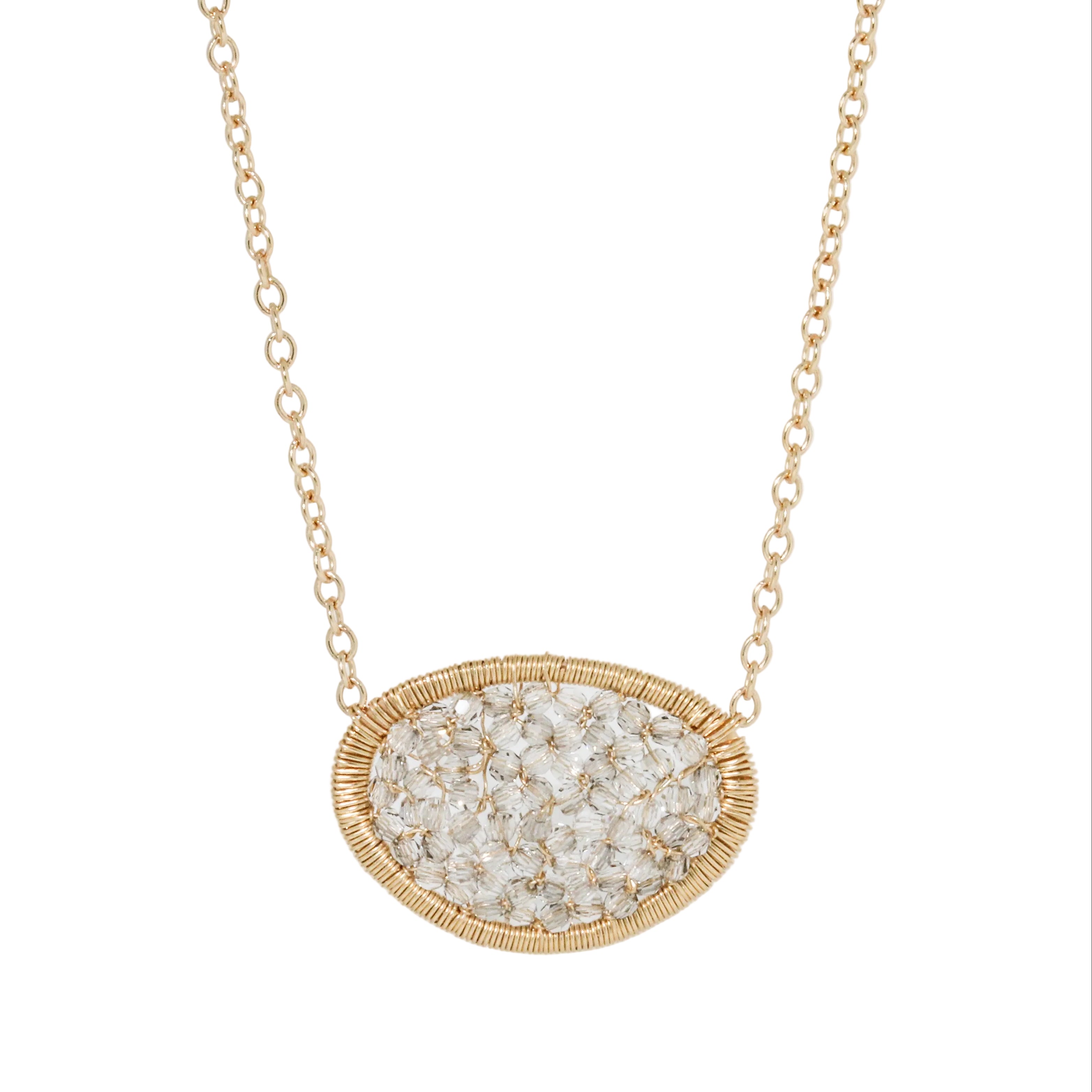 Oval Mosaic Necklace