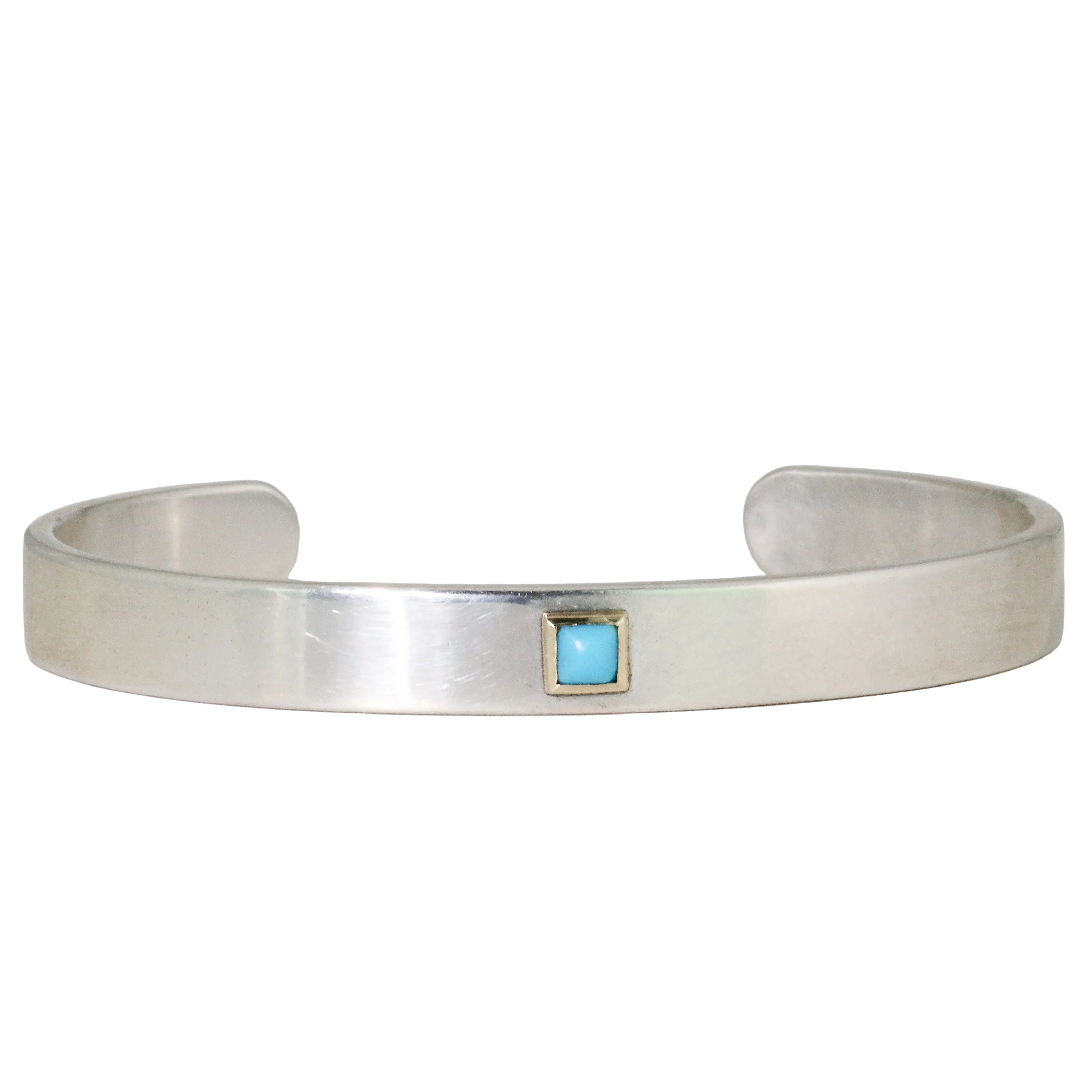 Dennis Hogan Turquoise Center Cuff Bracelet
