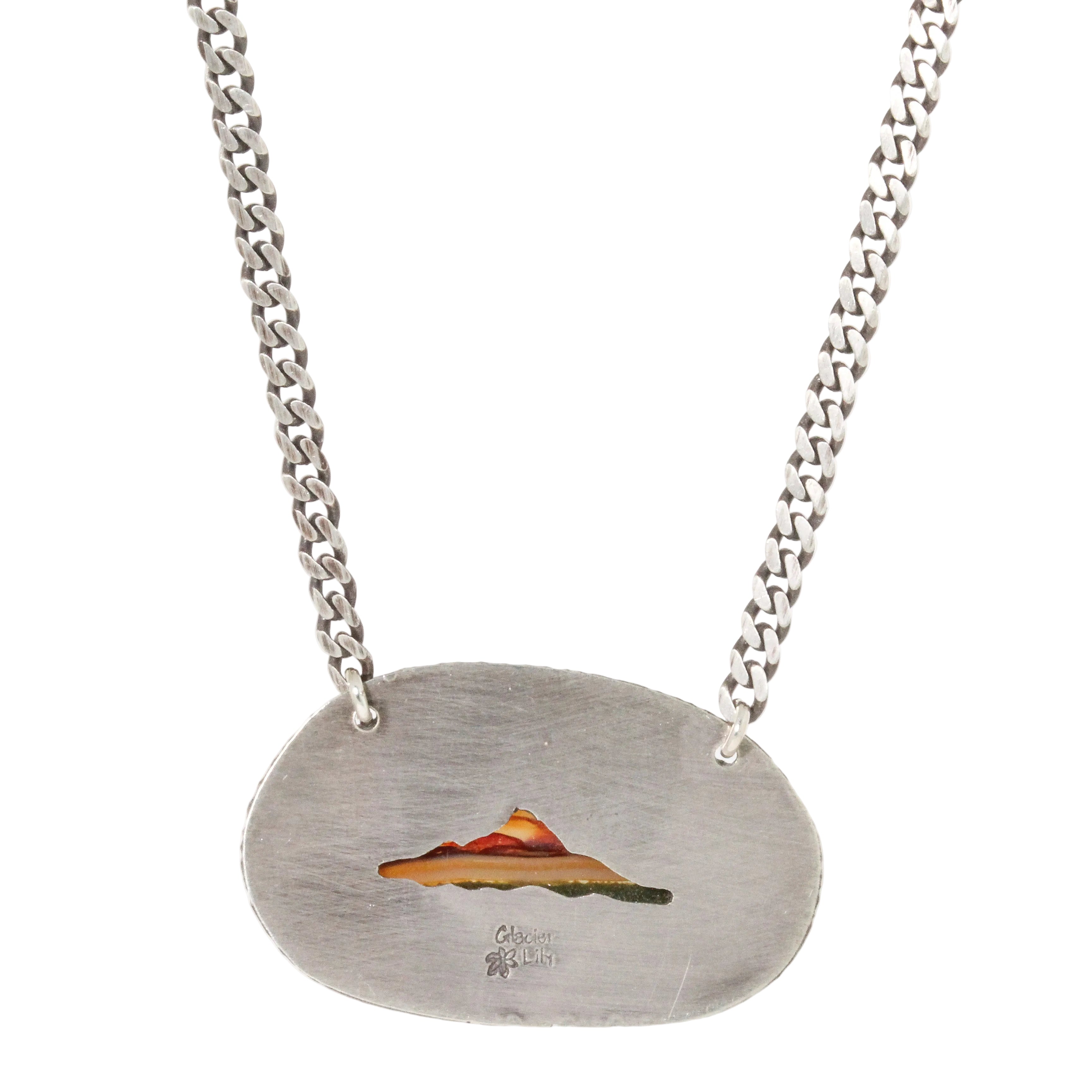 Landscape Agate Necklace