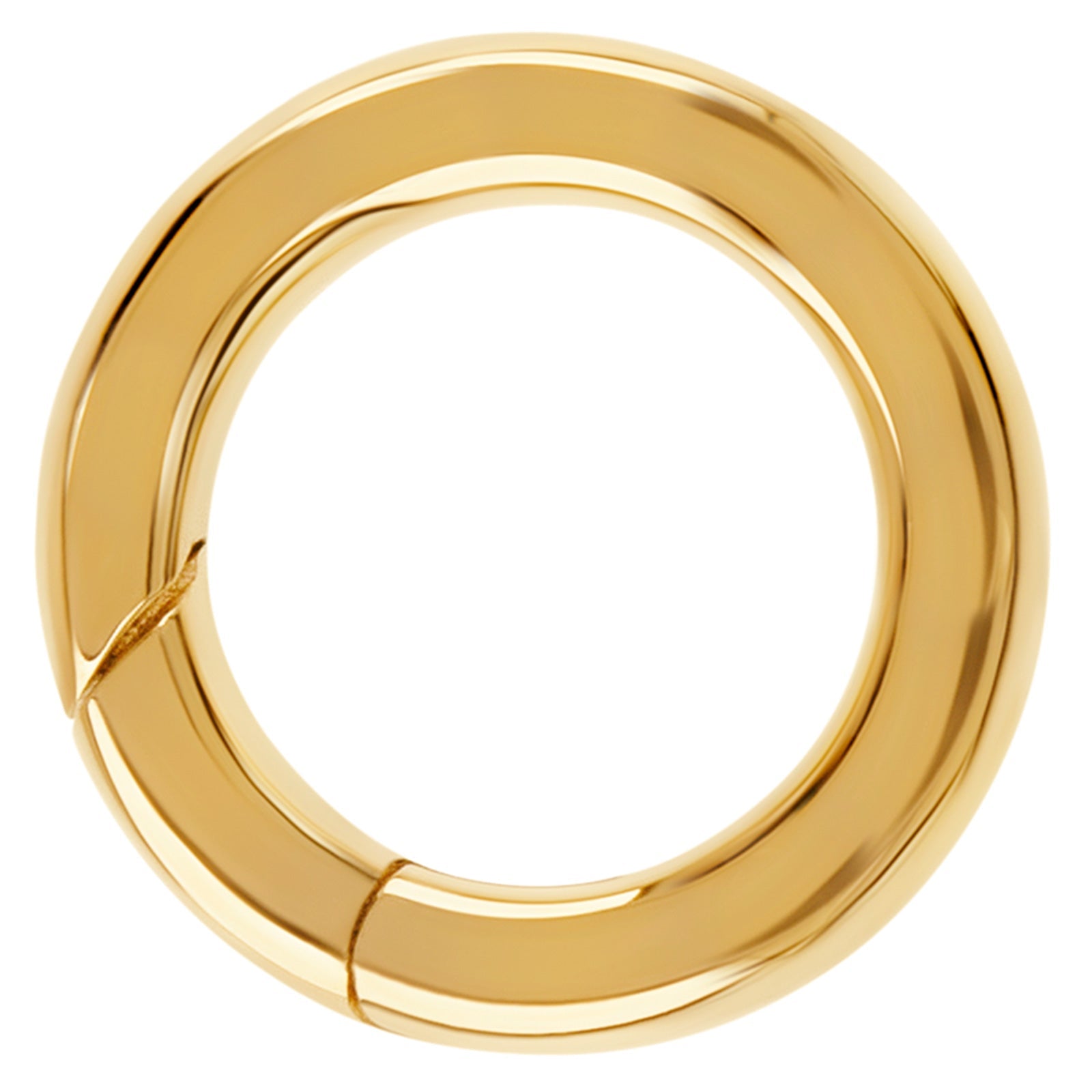 Small Round Hinge Clip Charm Holder