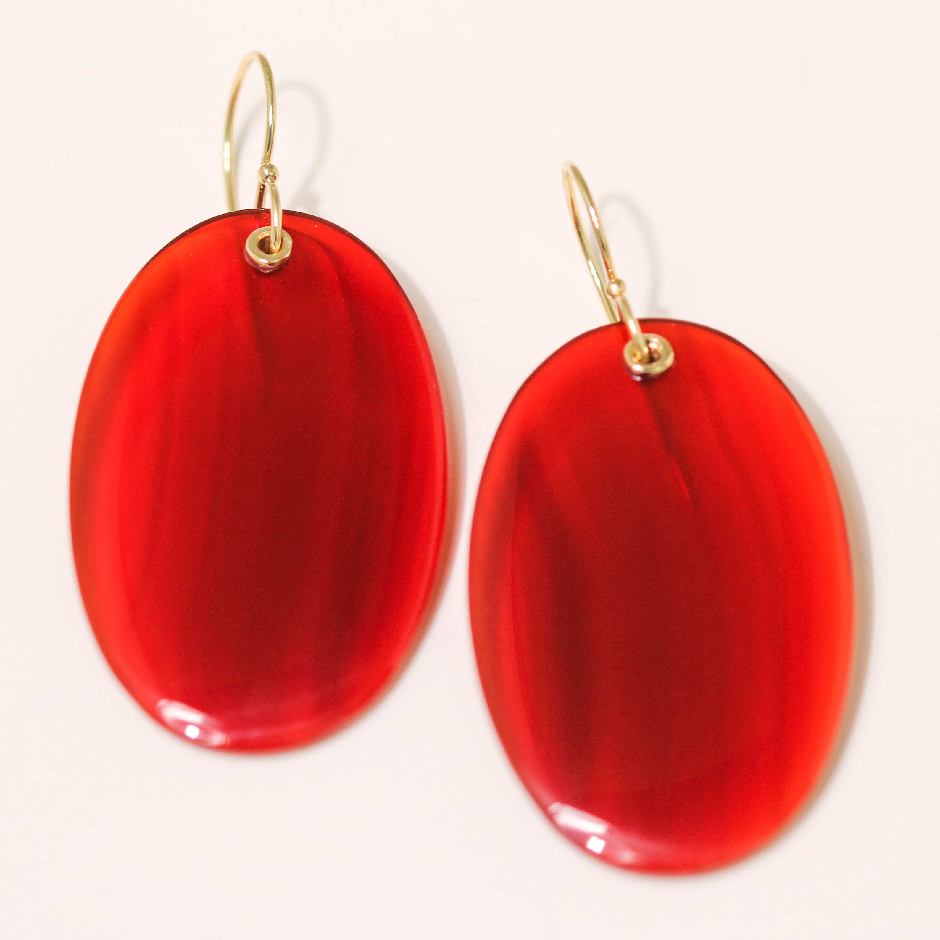 Carnelian Drop Earrings