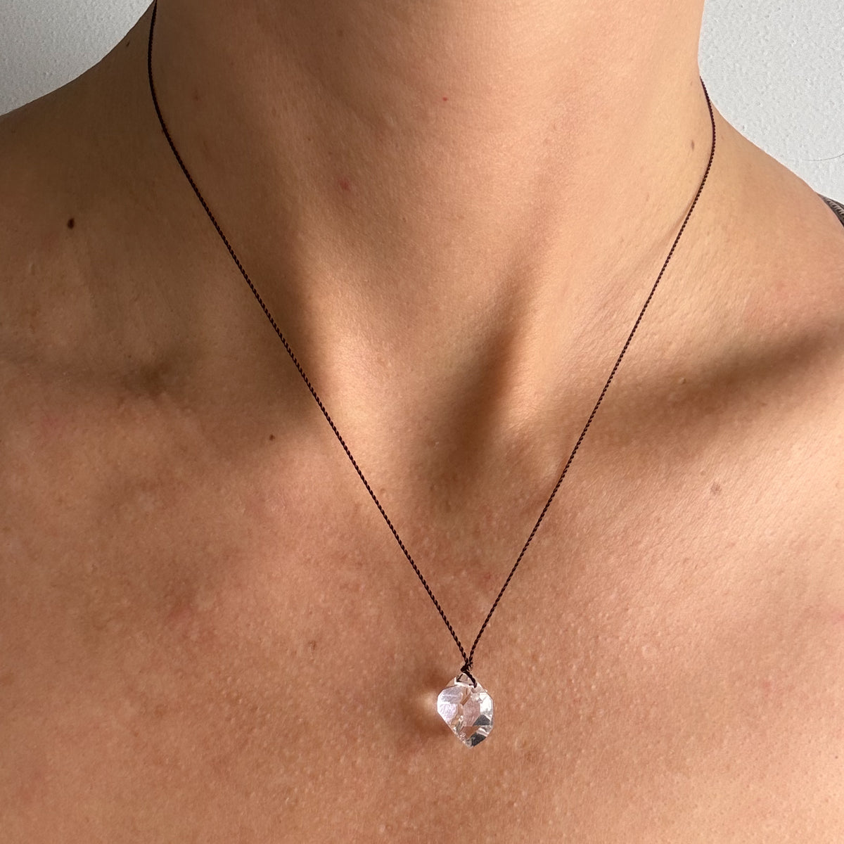 Herkimer Quartz Necklace