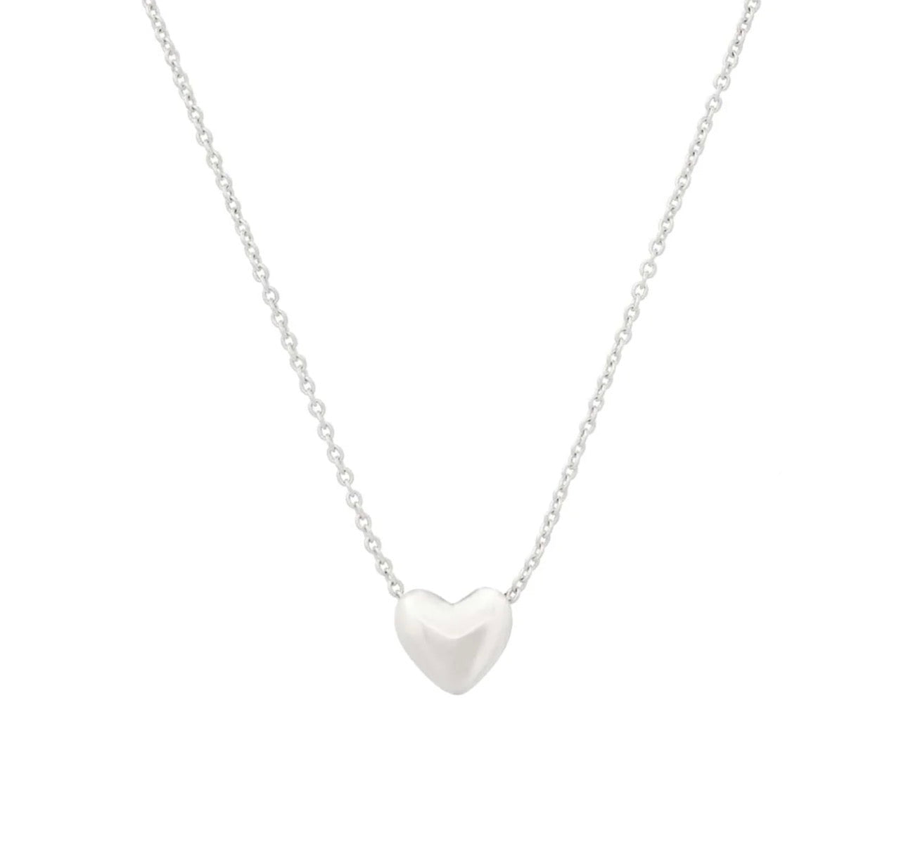 Puff Heart Necklace