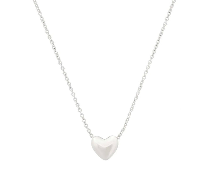 Puff Heart Necklace