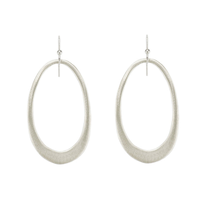 Long Oval Earrings