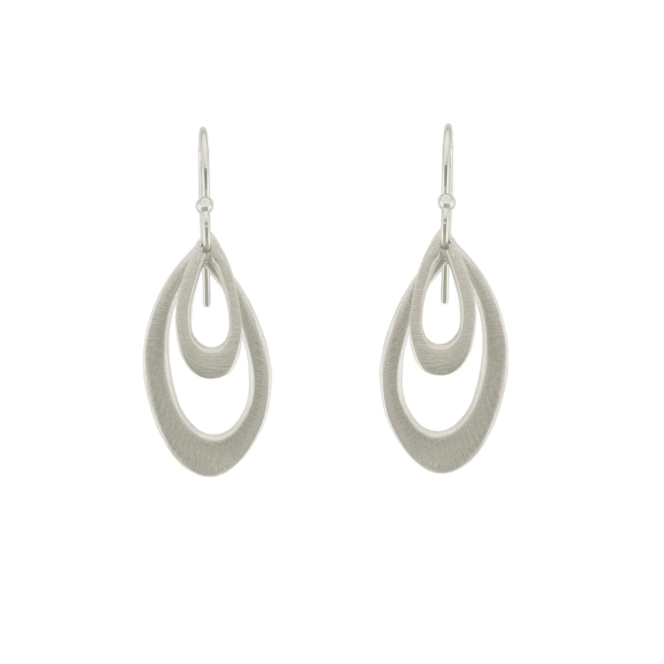 Double Tapered Leaf Earrings