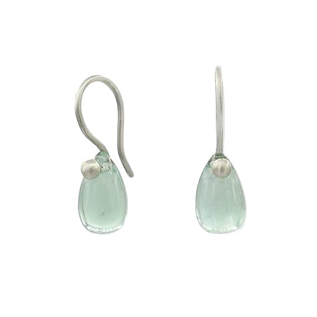 Small Stone Drop Earrings
