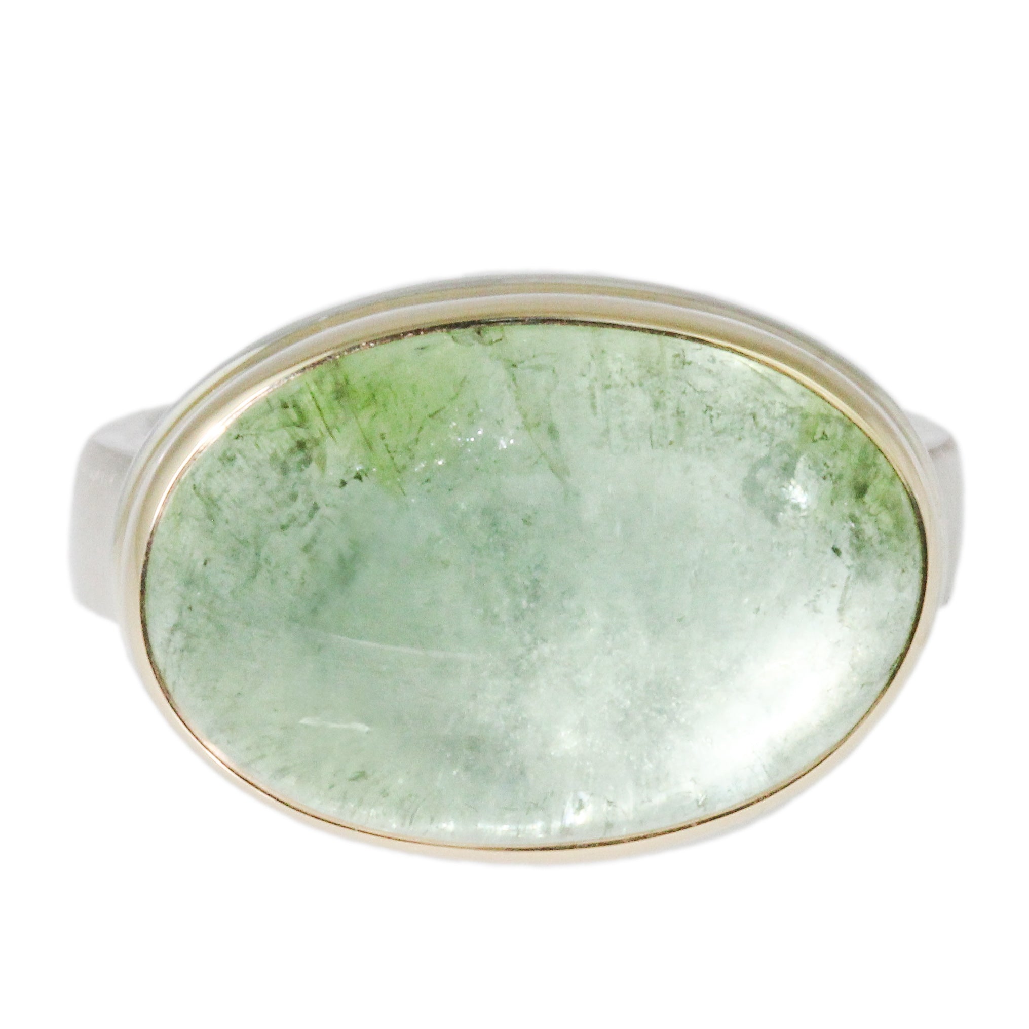 Green Tourmaline Ring